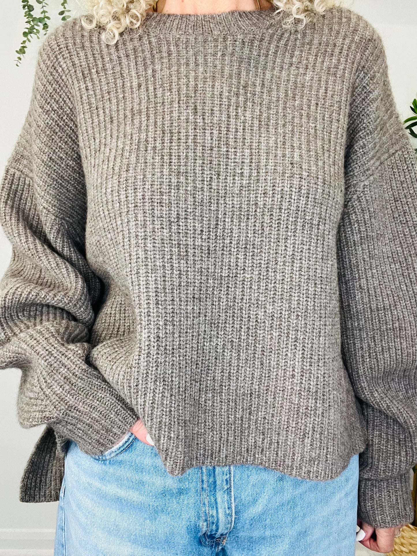 Yak Knitted Jumper - Size L