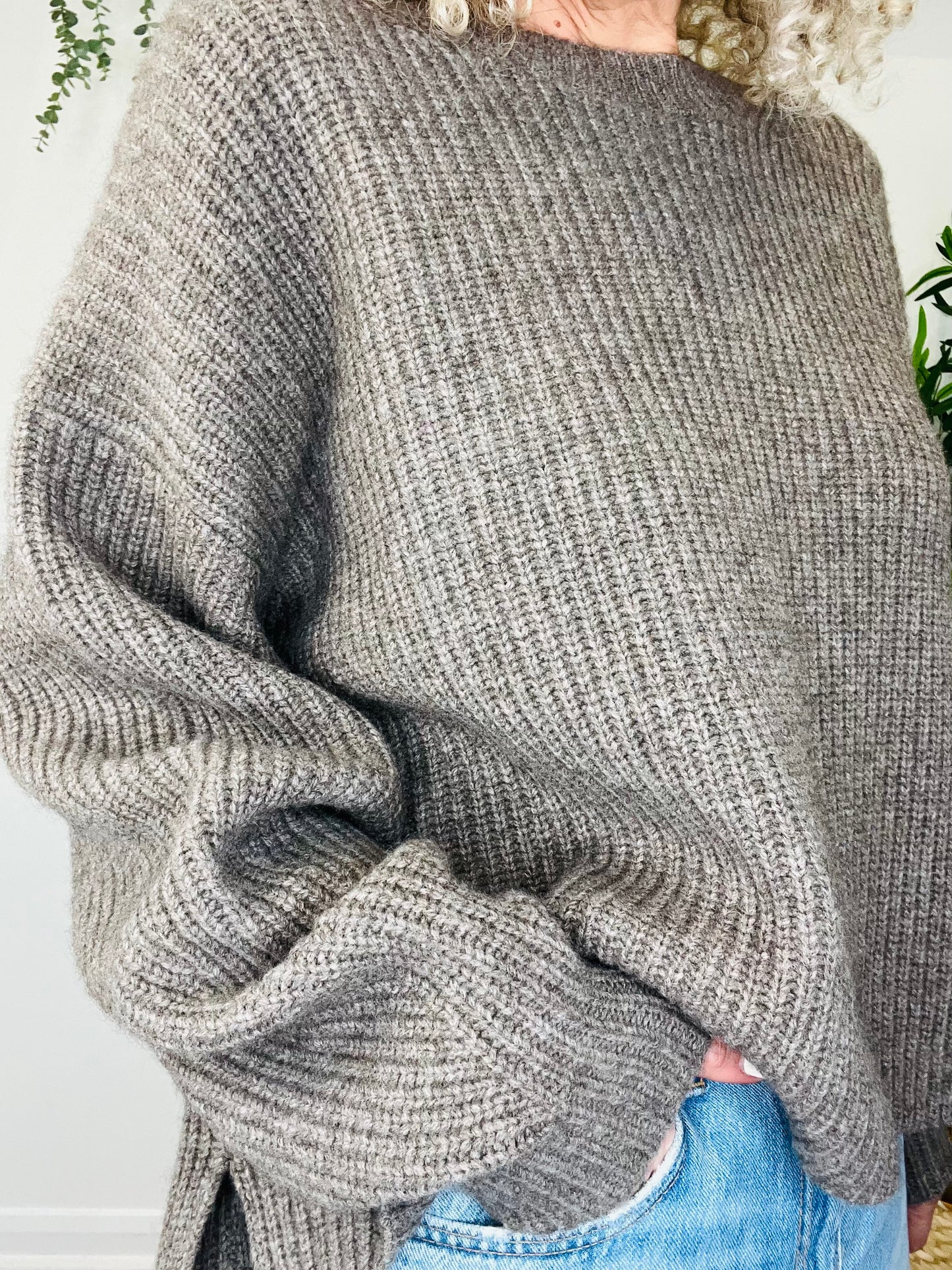 Yak Knitted Jumper - Size L