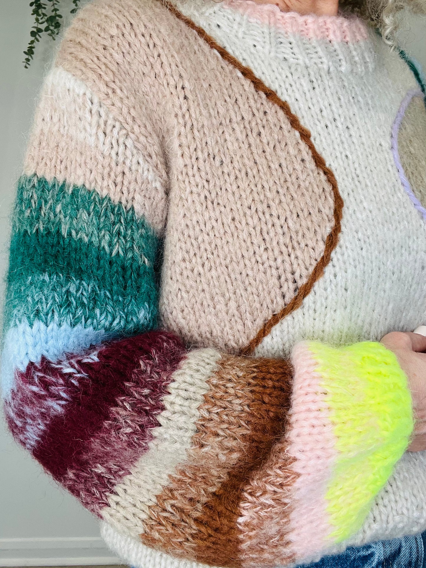 Chunky Knit Jumper - Size S