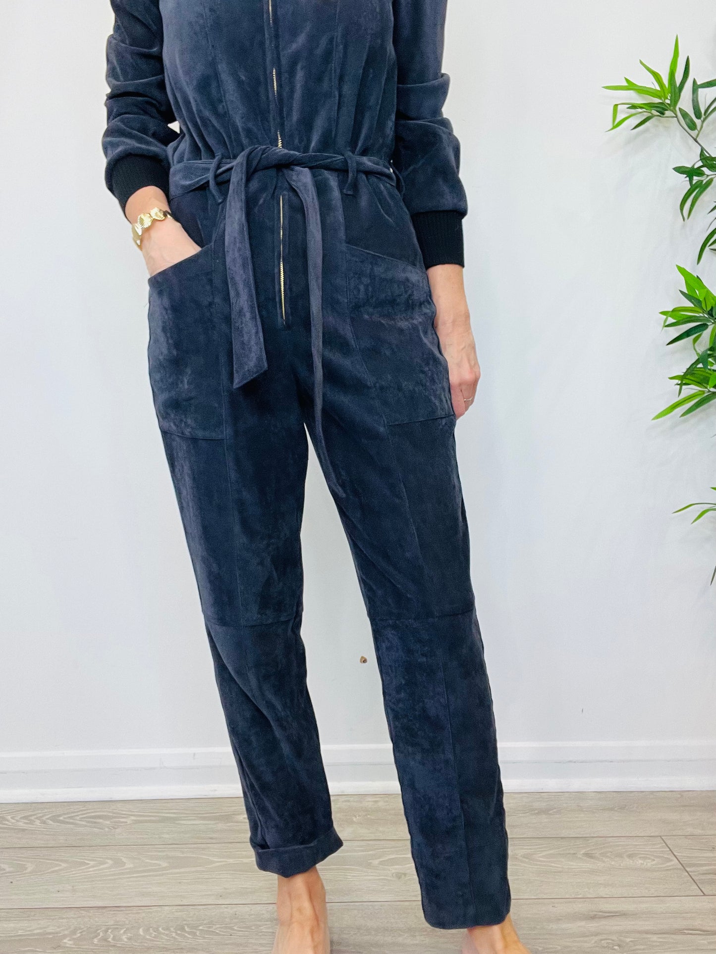 Needlecord Jumpsuit - Size 10