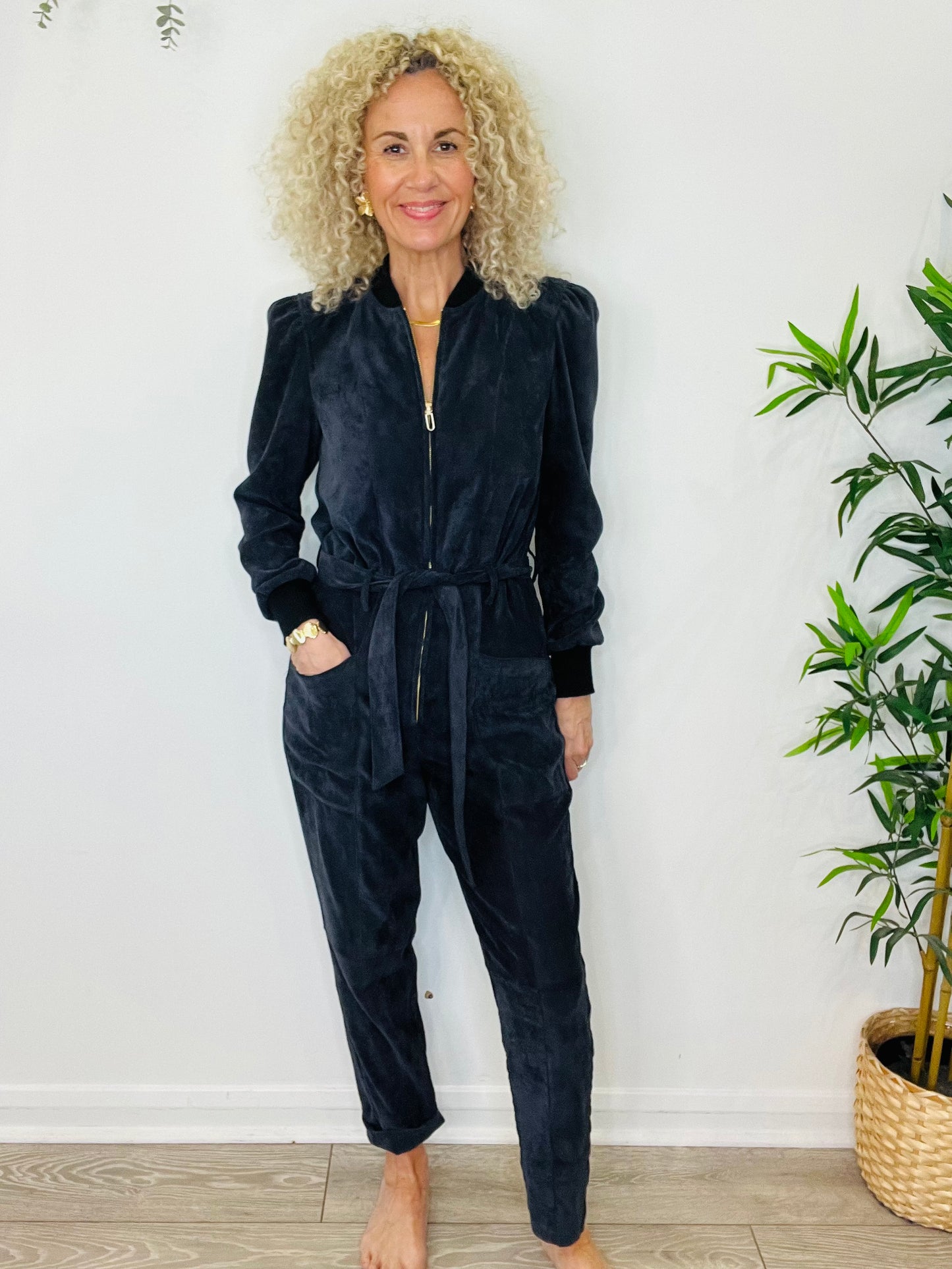 Needlecord Jumpsuit - Size 10