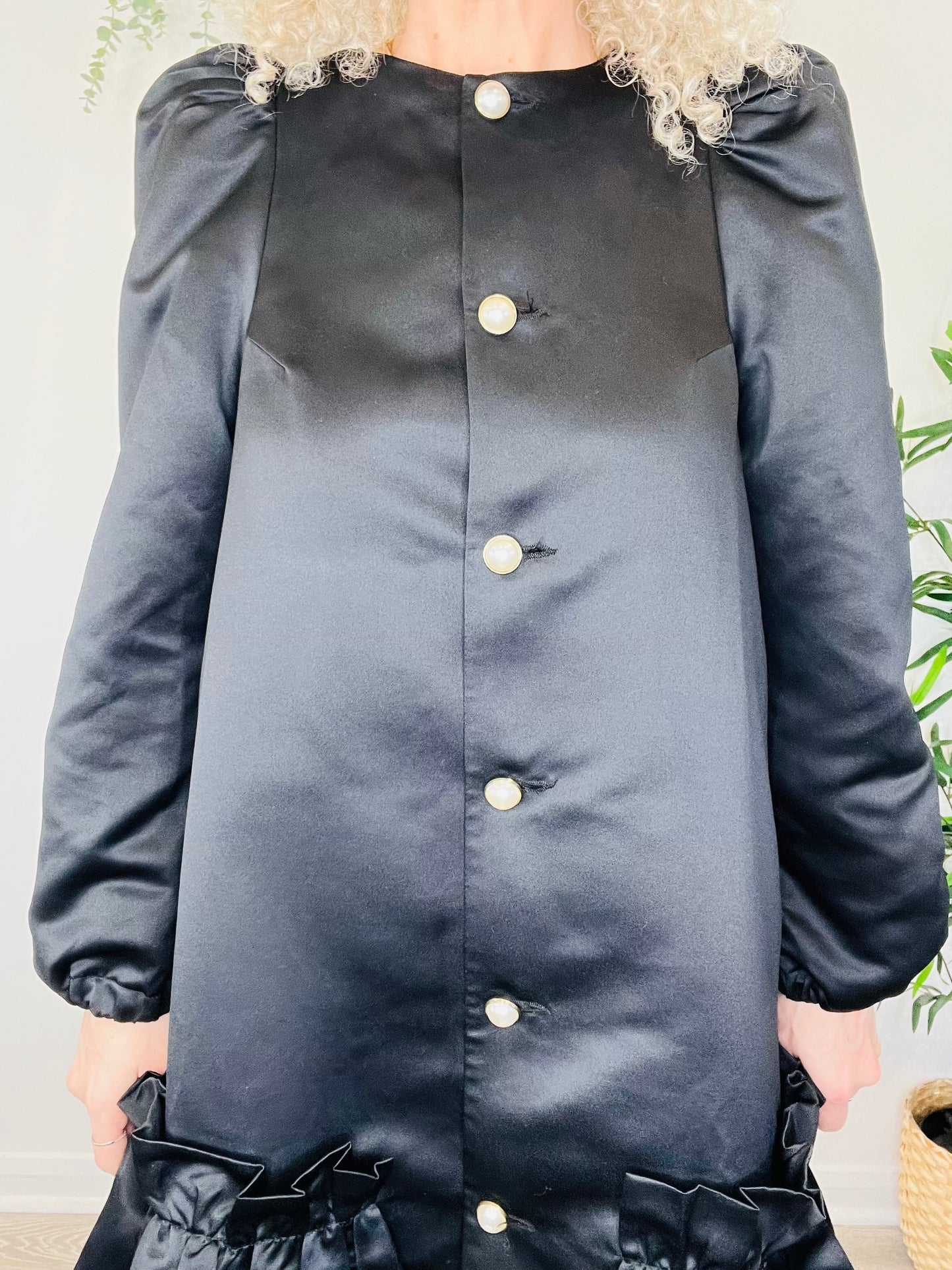 Mystery Satin Dress - Size L