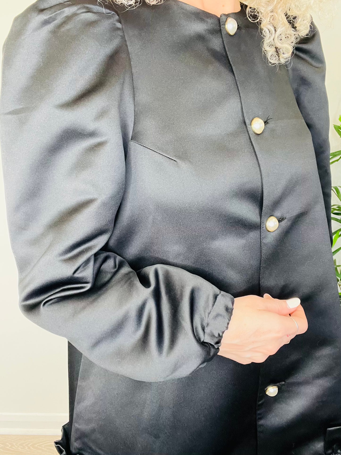 Mystery Satin Dress - Size L