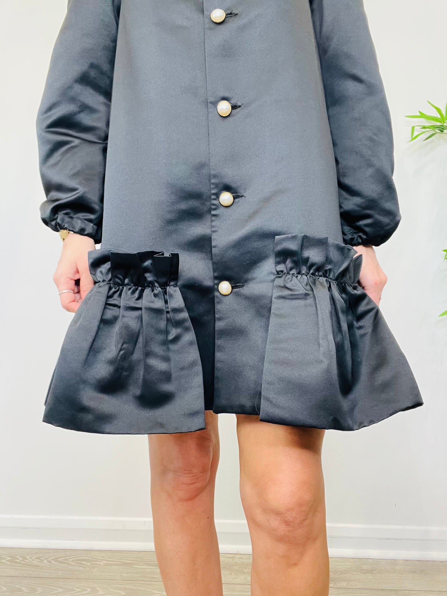Mystery Satin Dress - Size L
