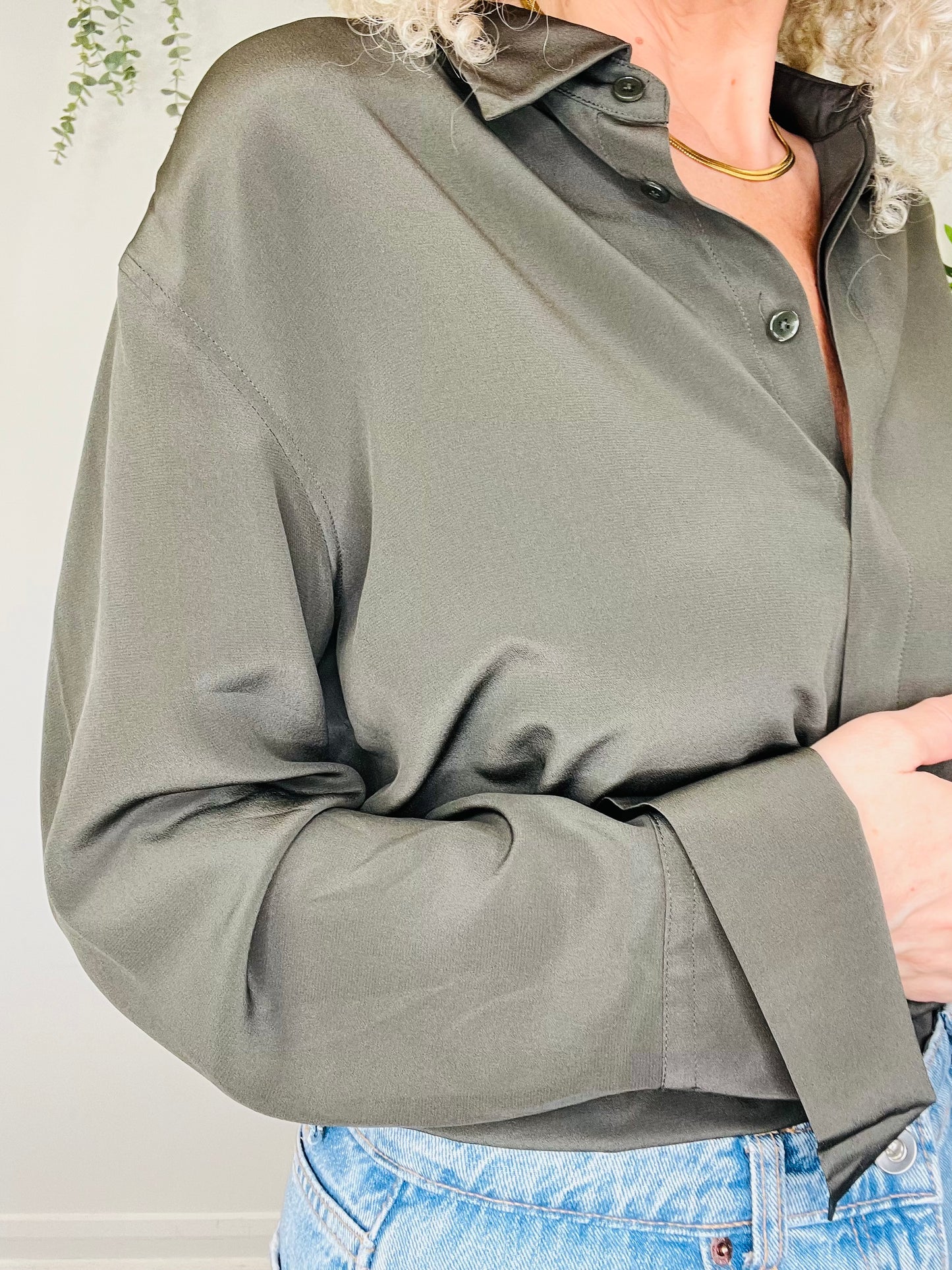 Silk Shirt - Size 10