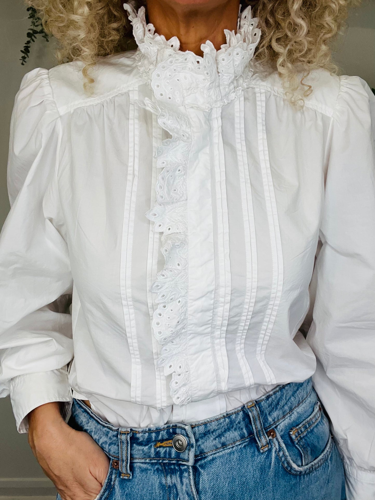 Calliandra Cotton Shirt - Size 36
