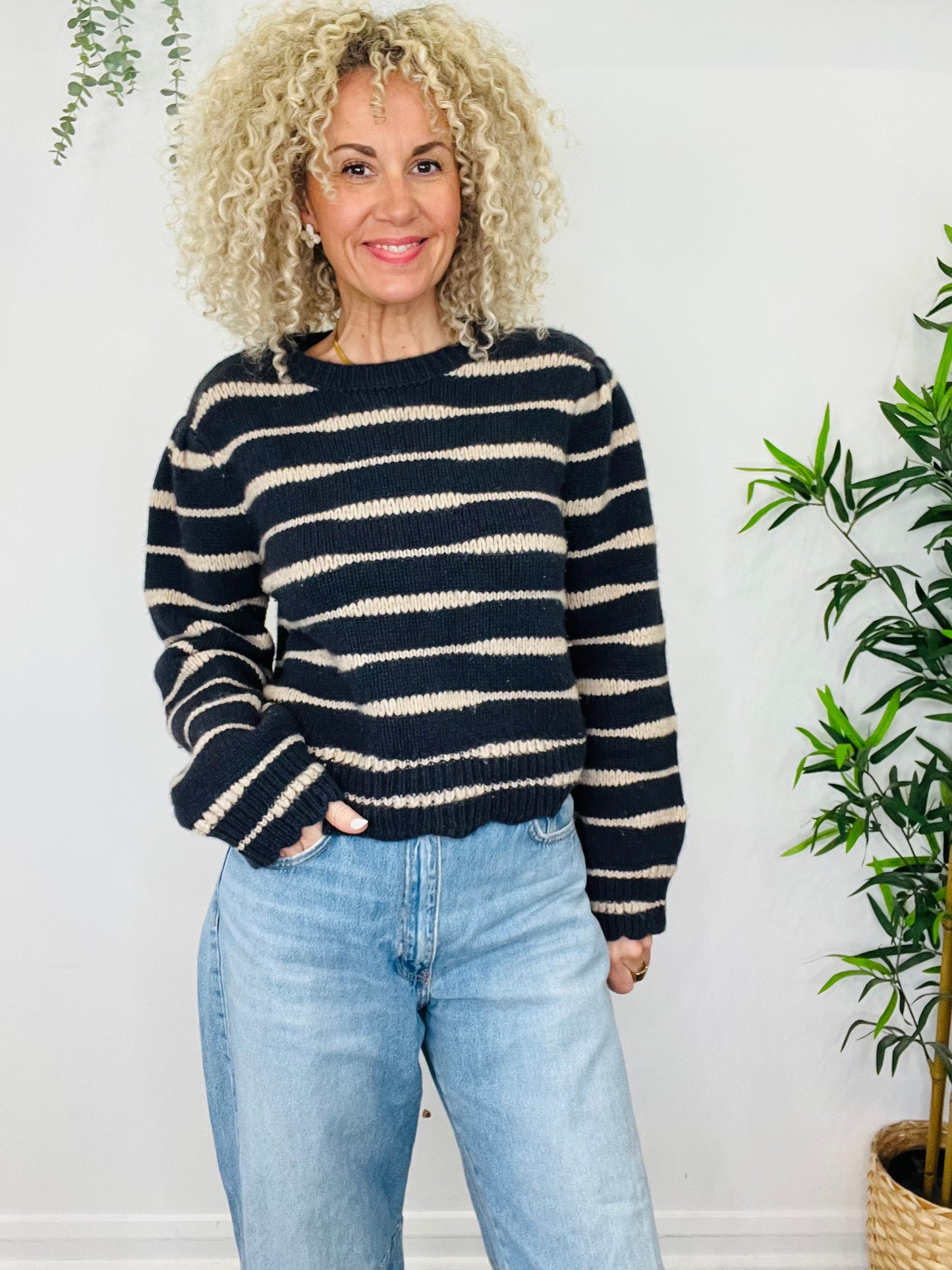 Striped Jumper - Size M