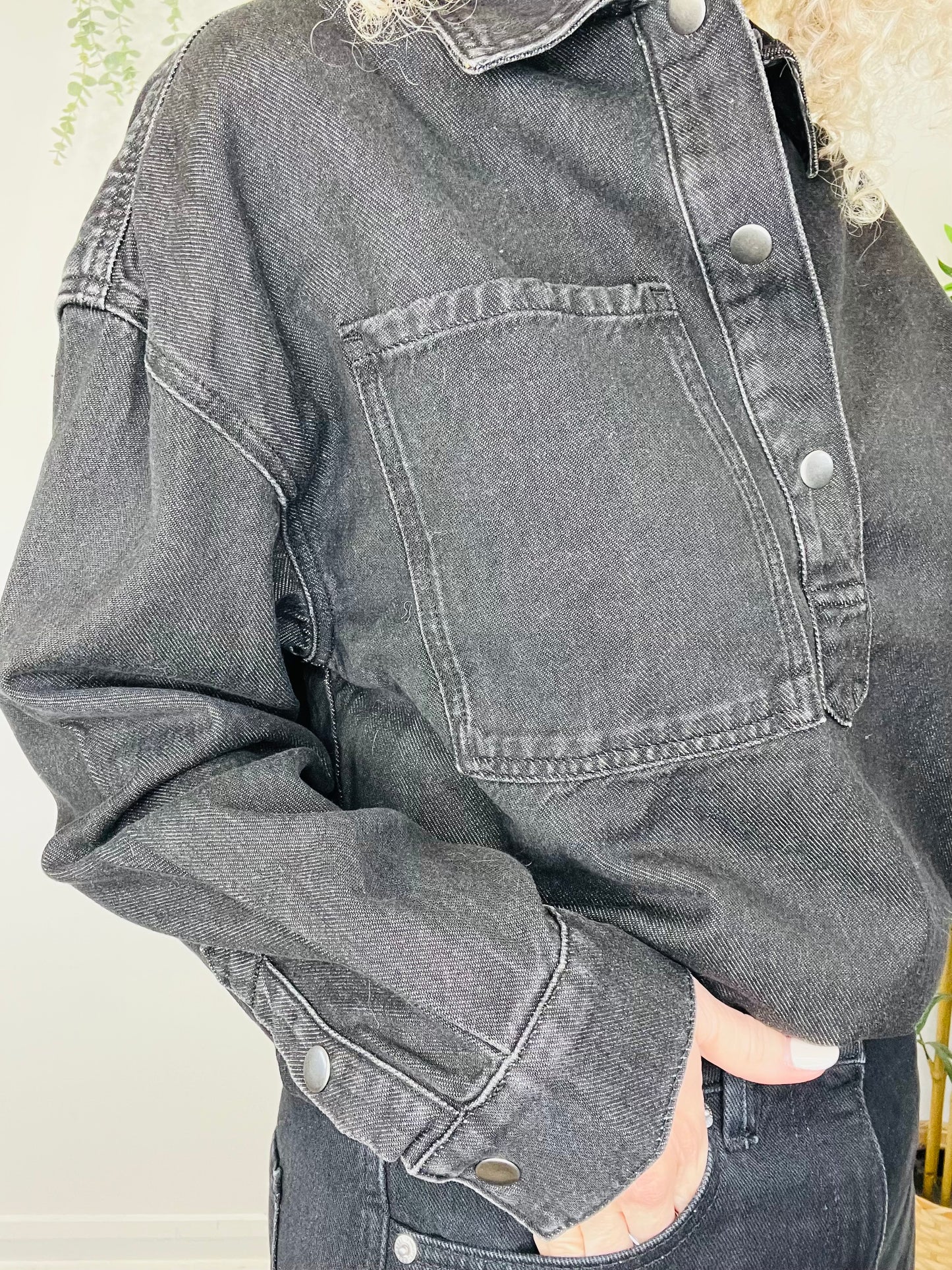 Denim Top - Size 8