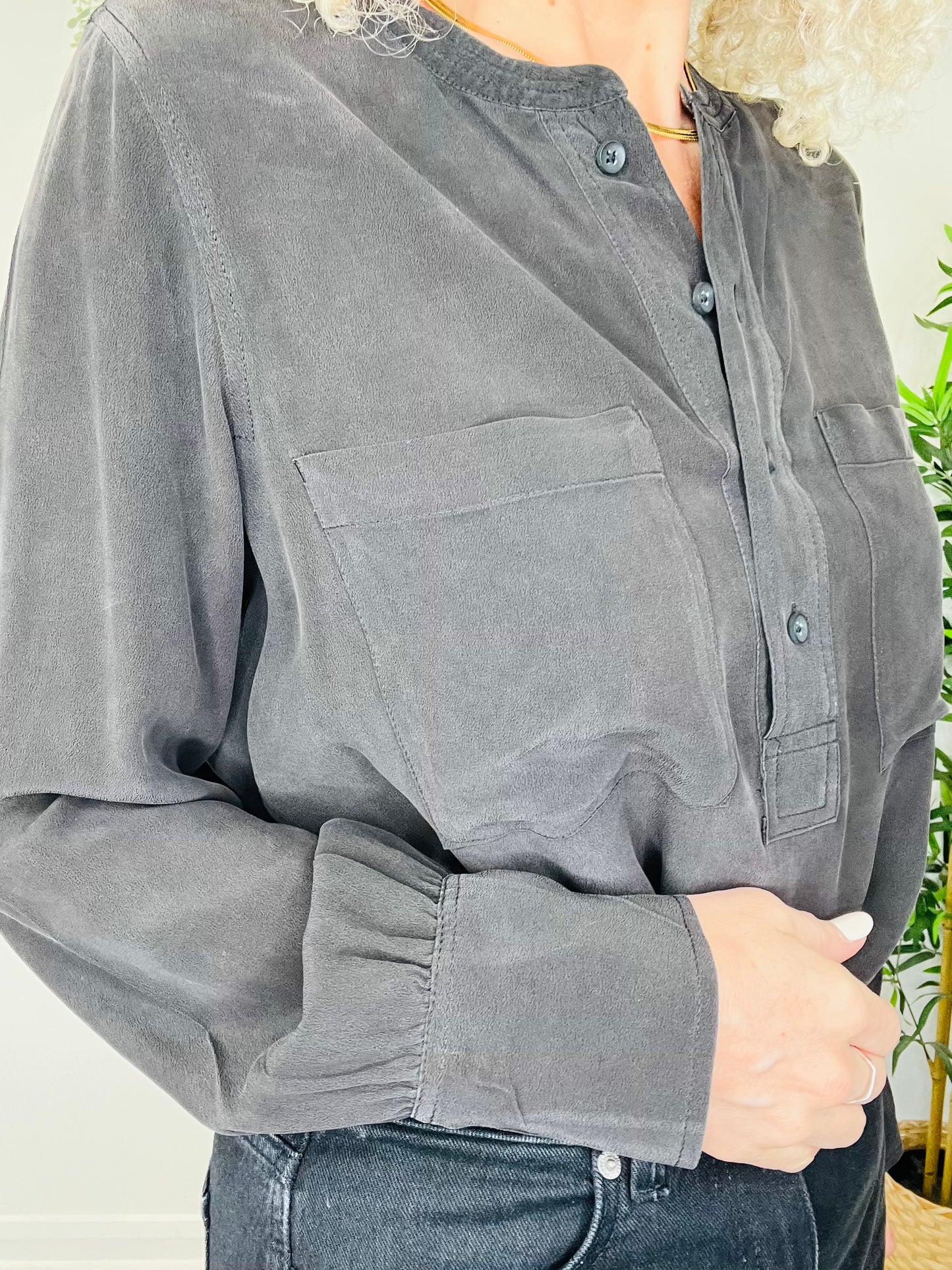 Silk Blouse - Size S