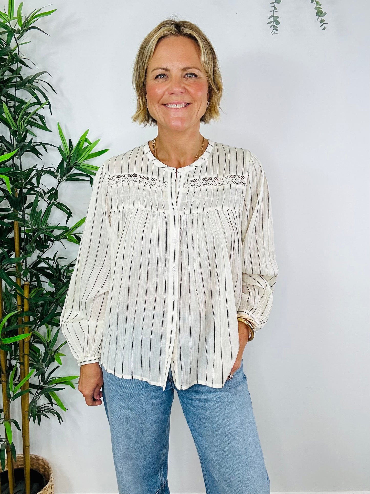 Striped Shirt - Size 40