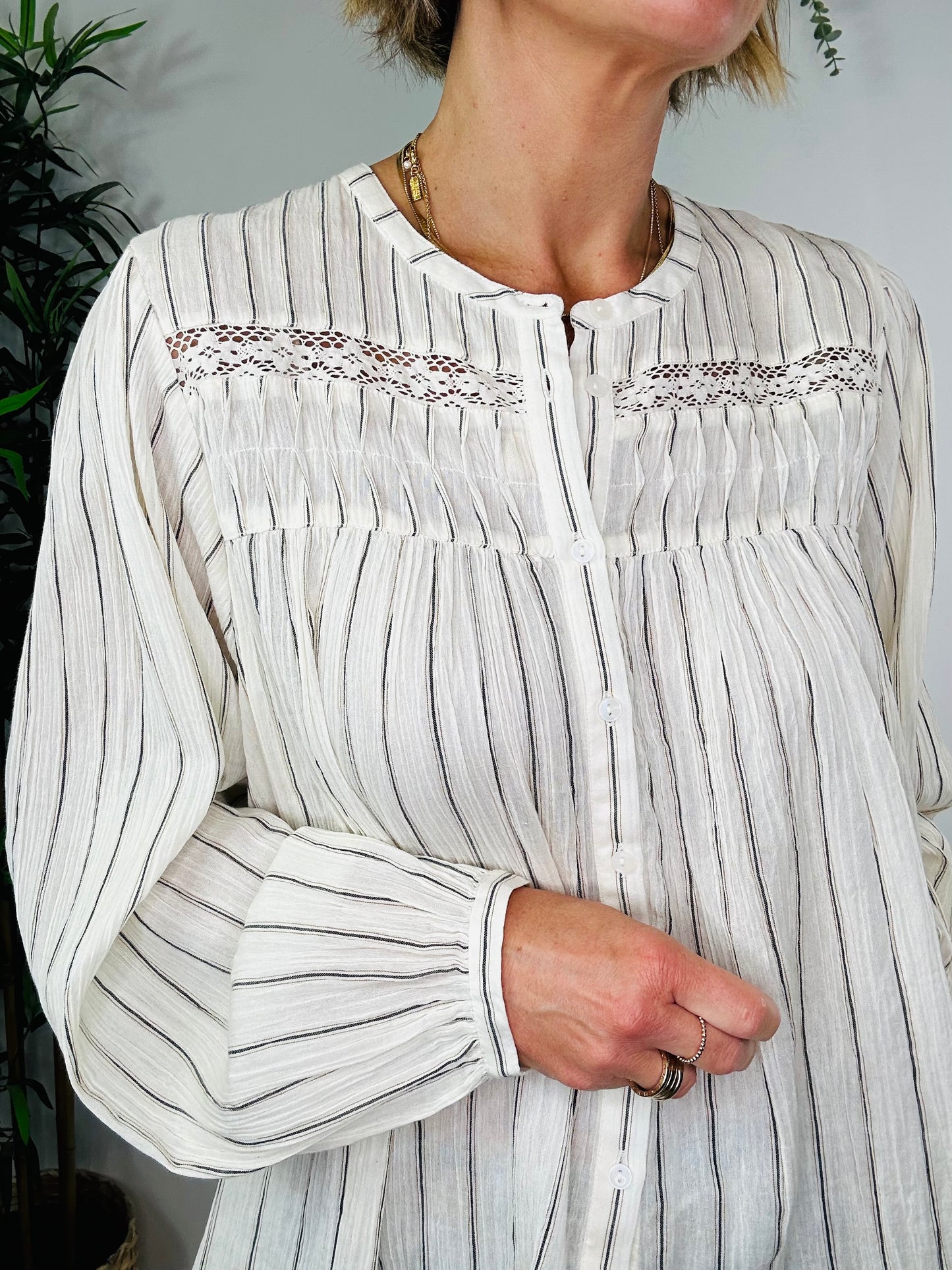 Striped Shirt - Size 40