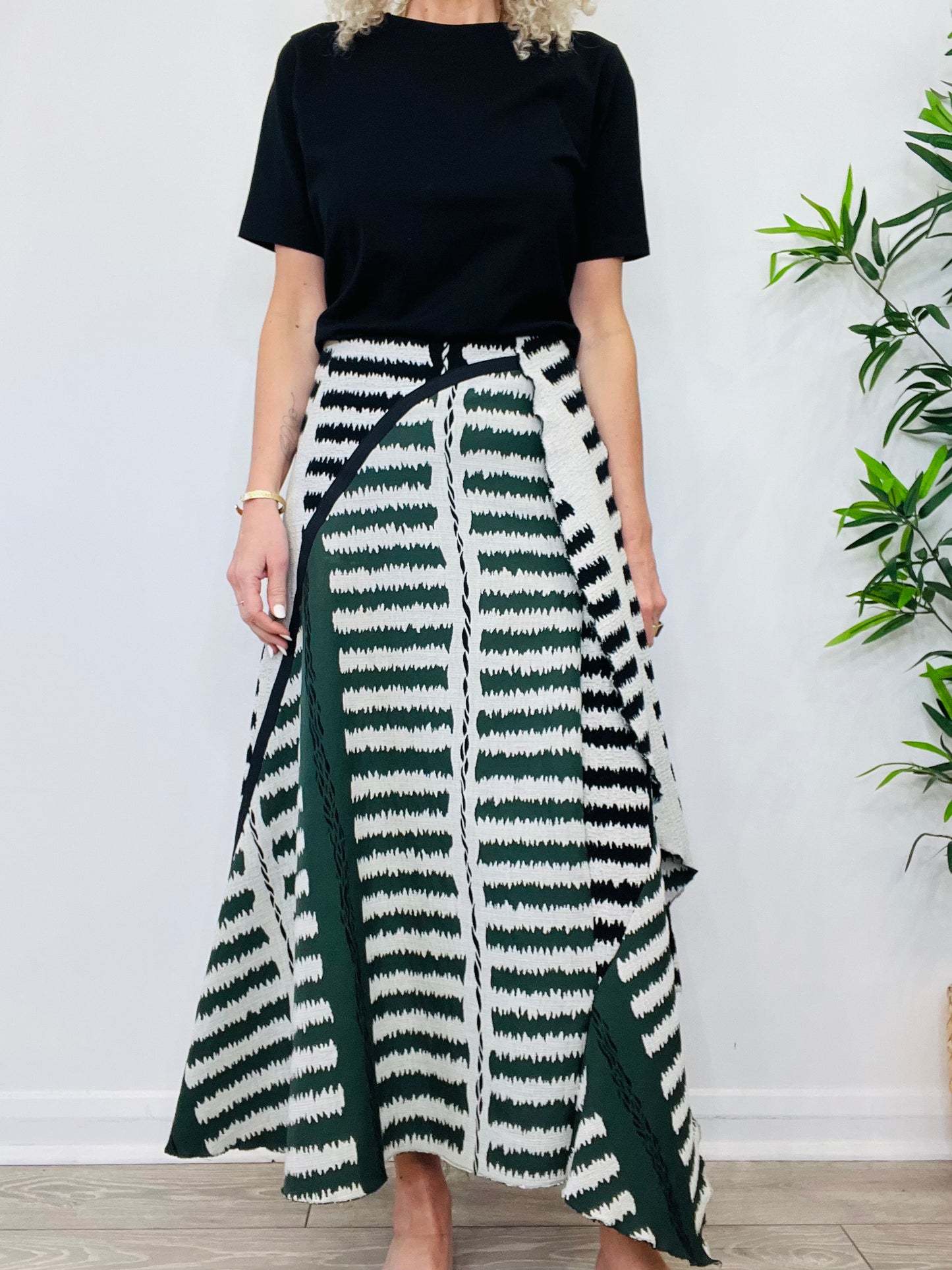 Patterned Skirt - Size 44IT