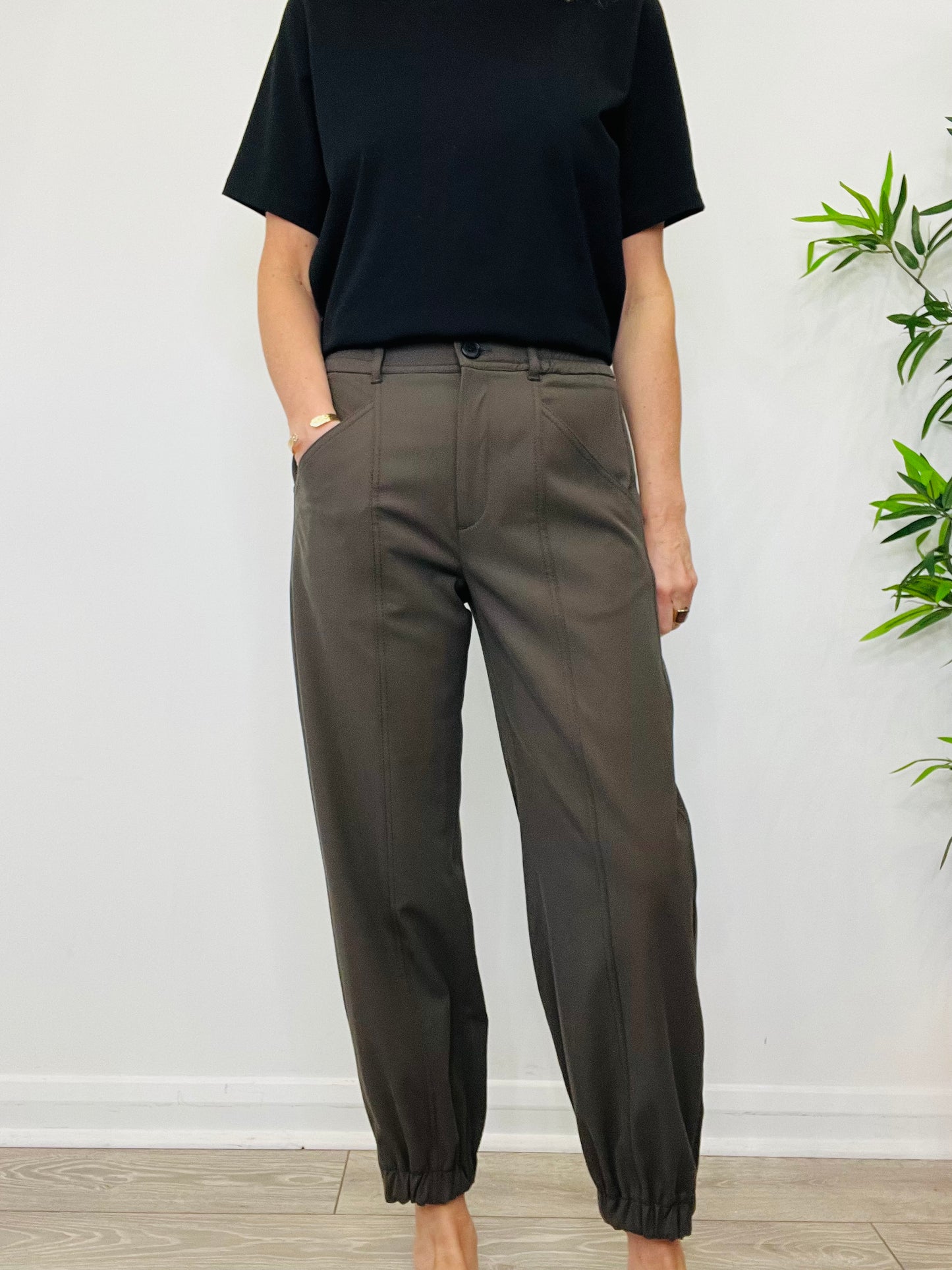 Cuffed Trousers - Size 10