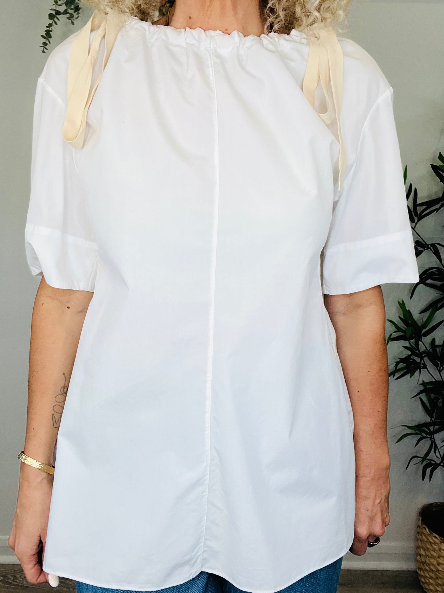 Oversized Cotton Top - Size 40IT