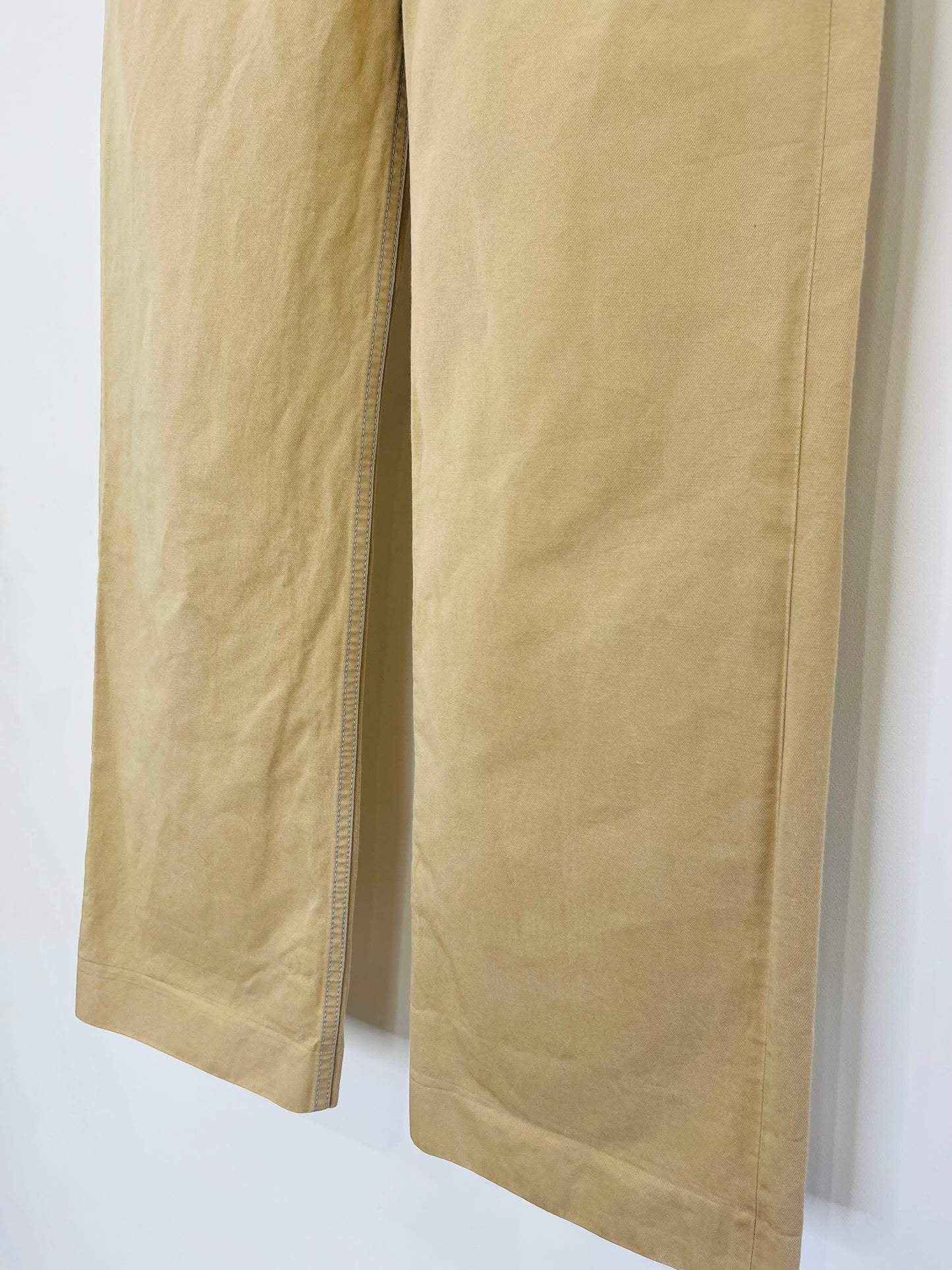Straight Leg Trousers - Size 38