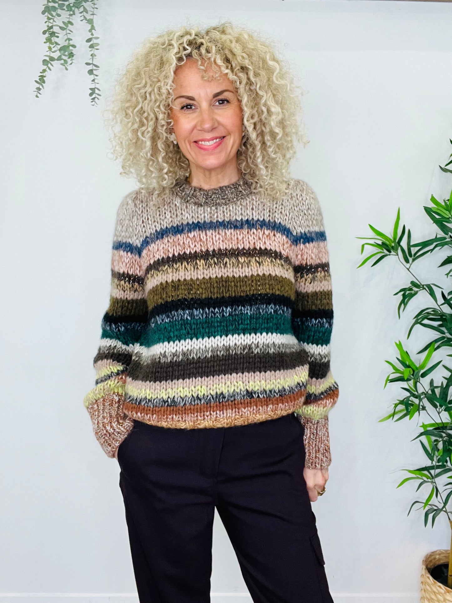 Fifi Striped Jumper - Size S