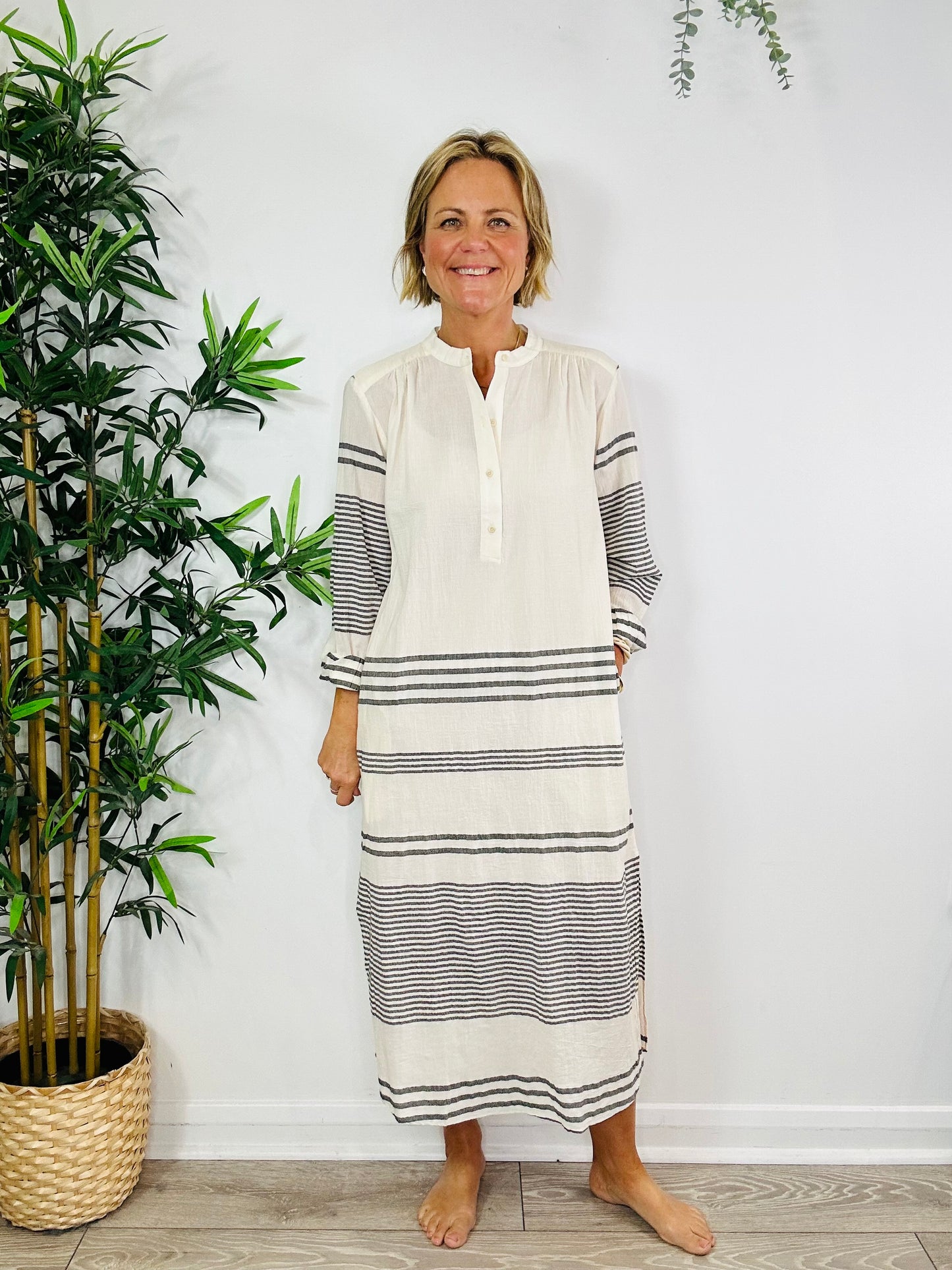 Striped Kaftan - Size XS