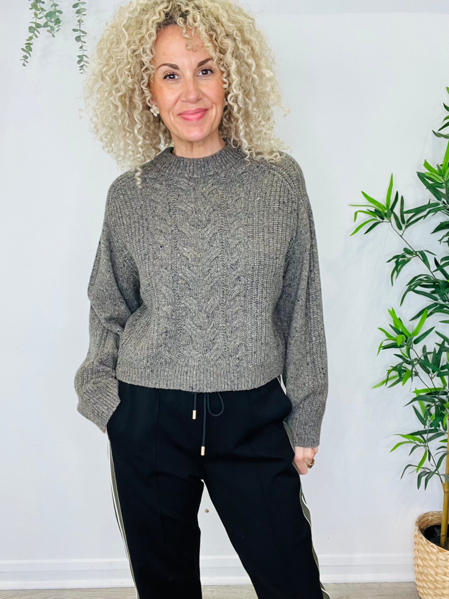 Cable Knit Jumper - Multiple Sizes