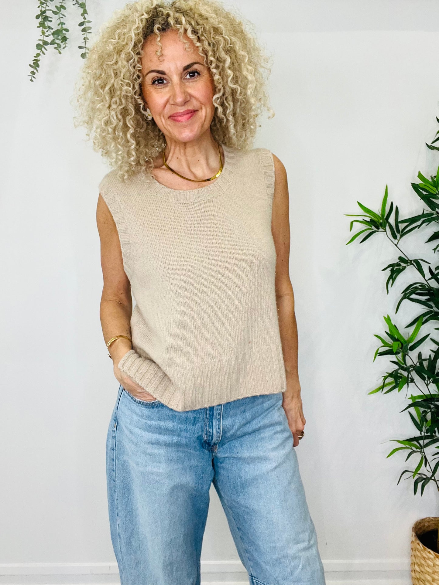 Cashmere Vest - Size S