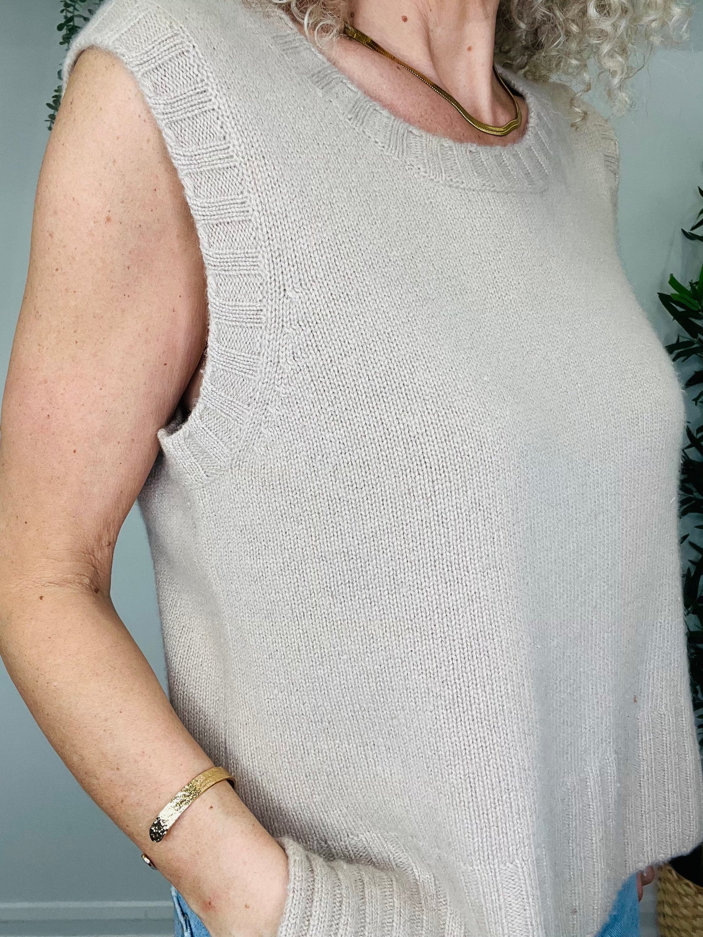 Cashmere Vest - Size S