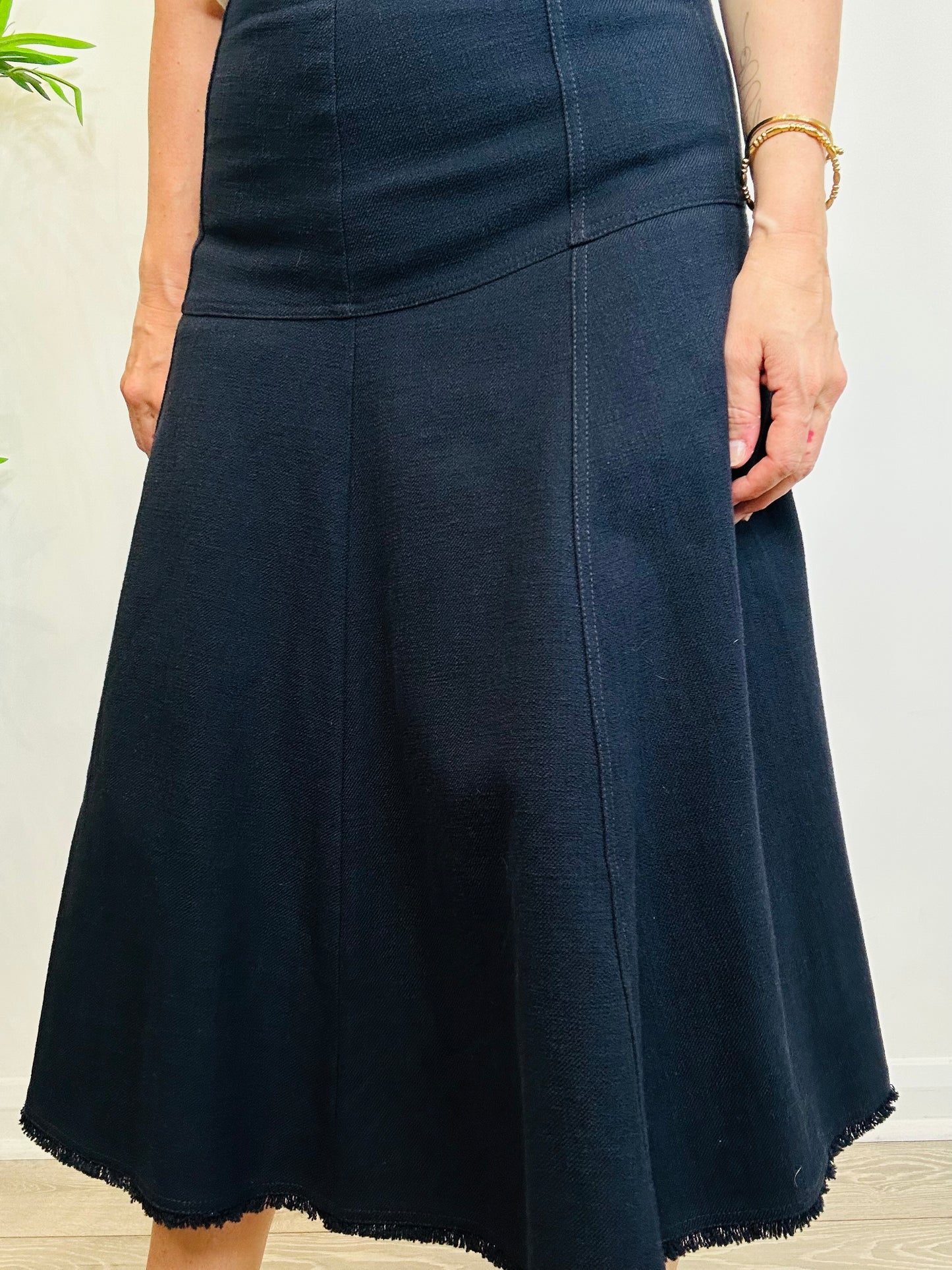 Cotton Midi Skirt - Size 12