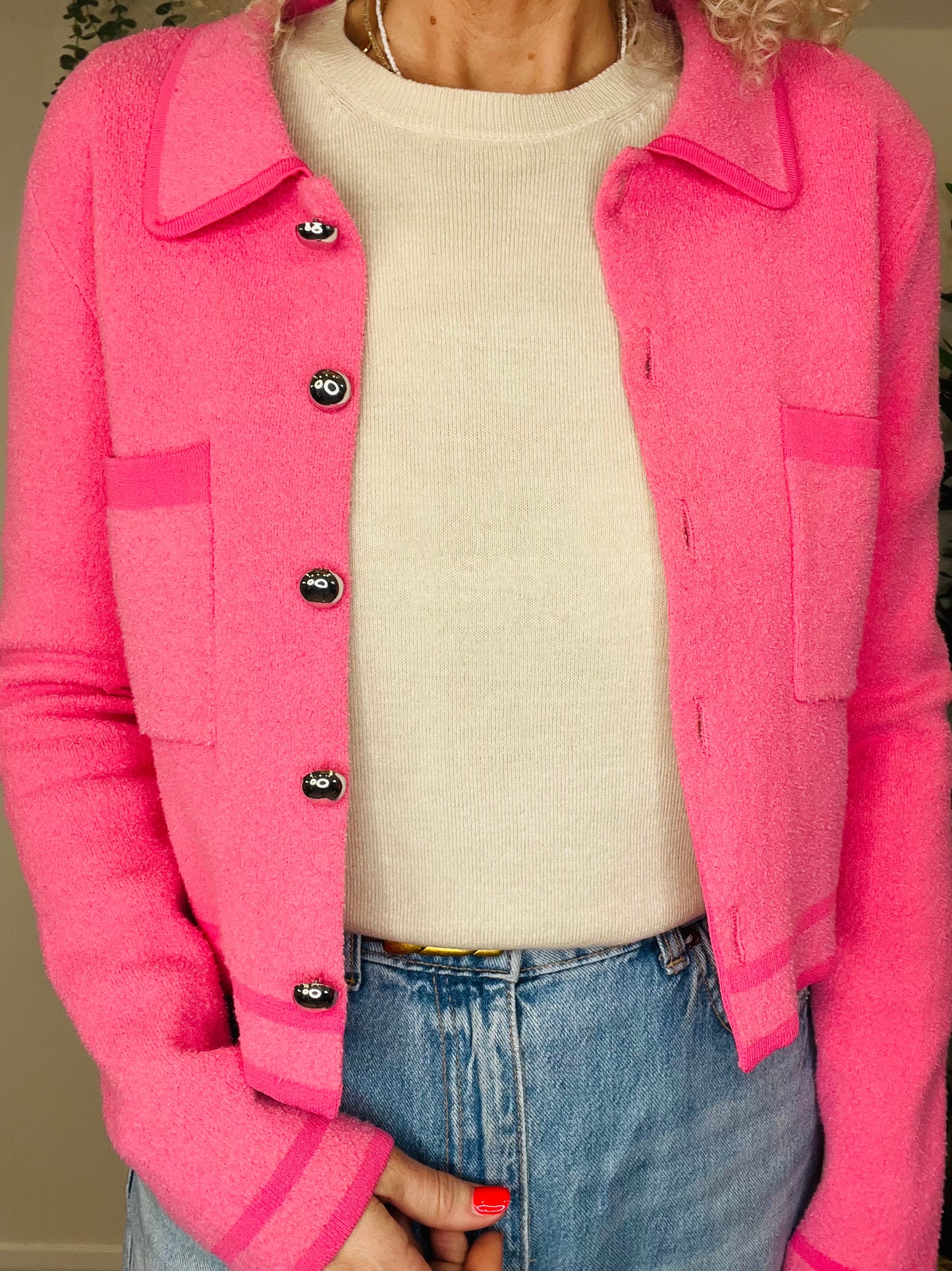 Cropped Jacket - Size 3