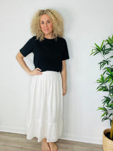 Load image into Gallery viewer, Broderie Midi Skirt - Size M
