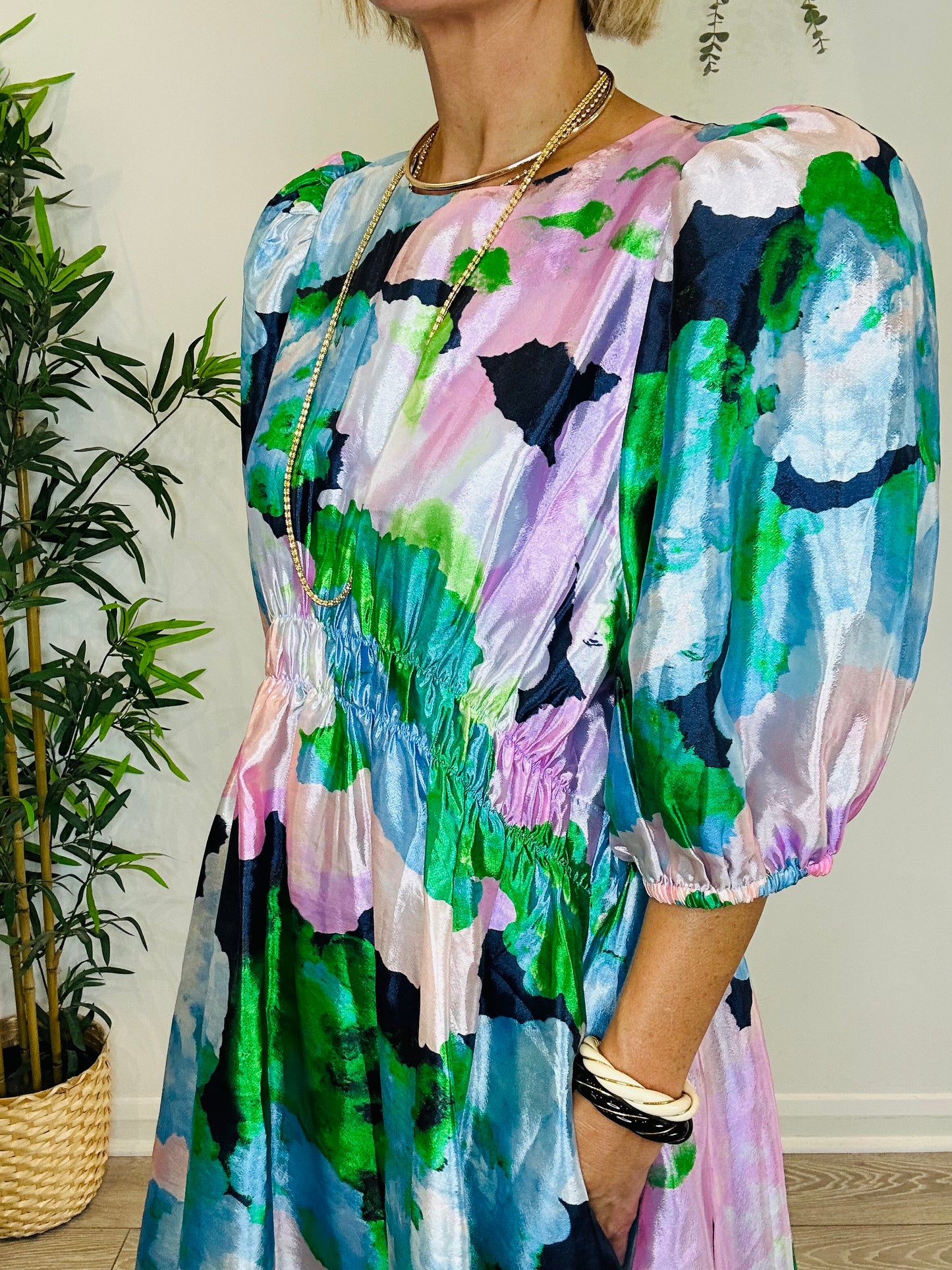 Elizabeth Midi Dress - Size L