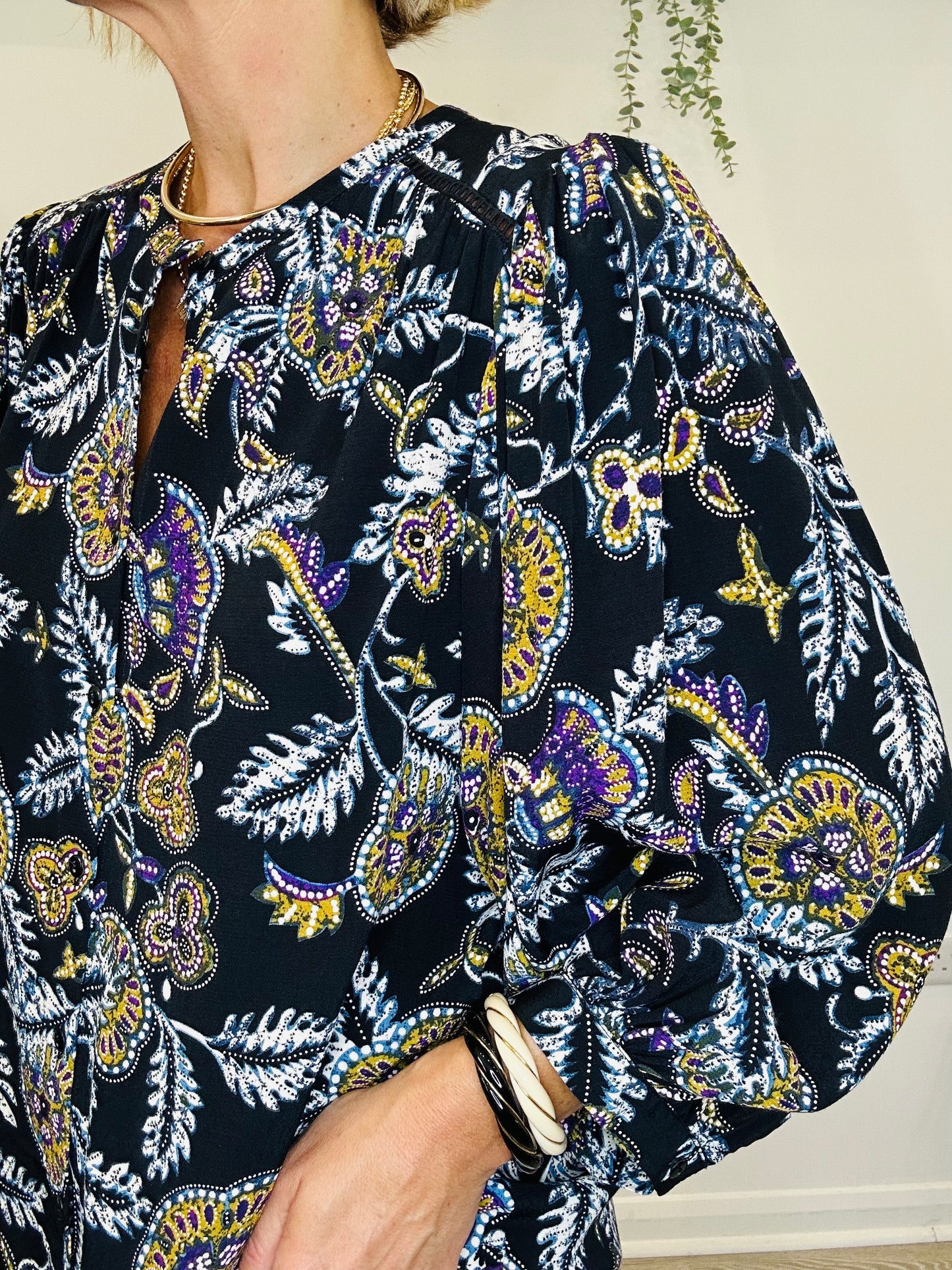 Patterned Shirt - Size 0