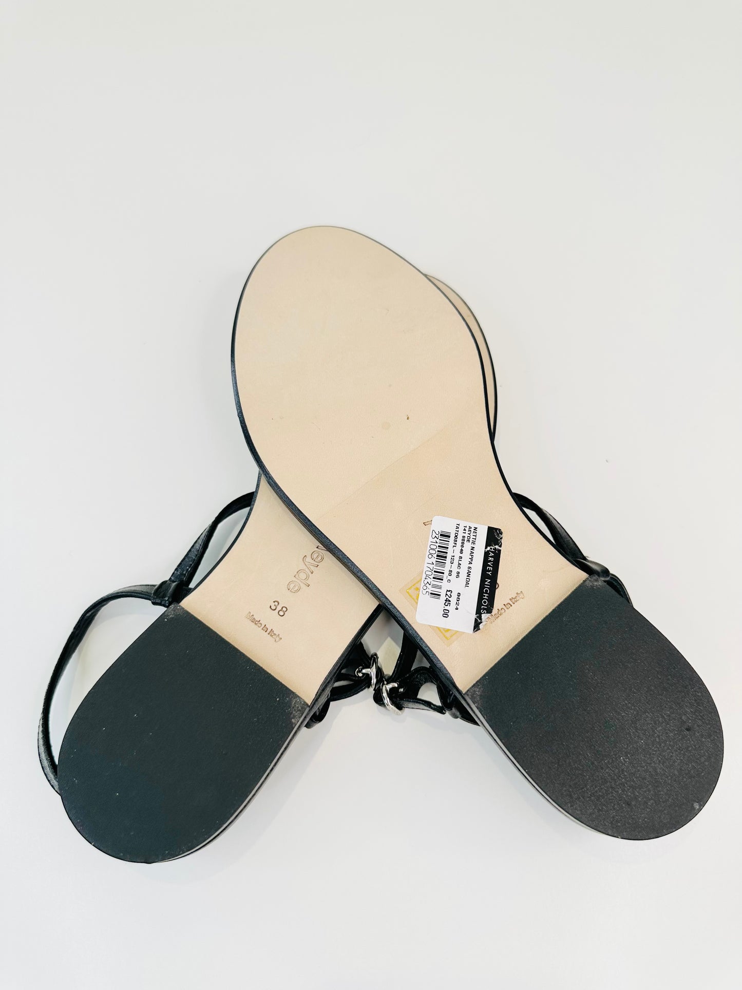 Nettie Leather Sandals - Size 38