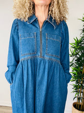 Load image into Gallery viewer, Denim Dress - Size 12
