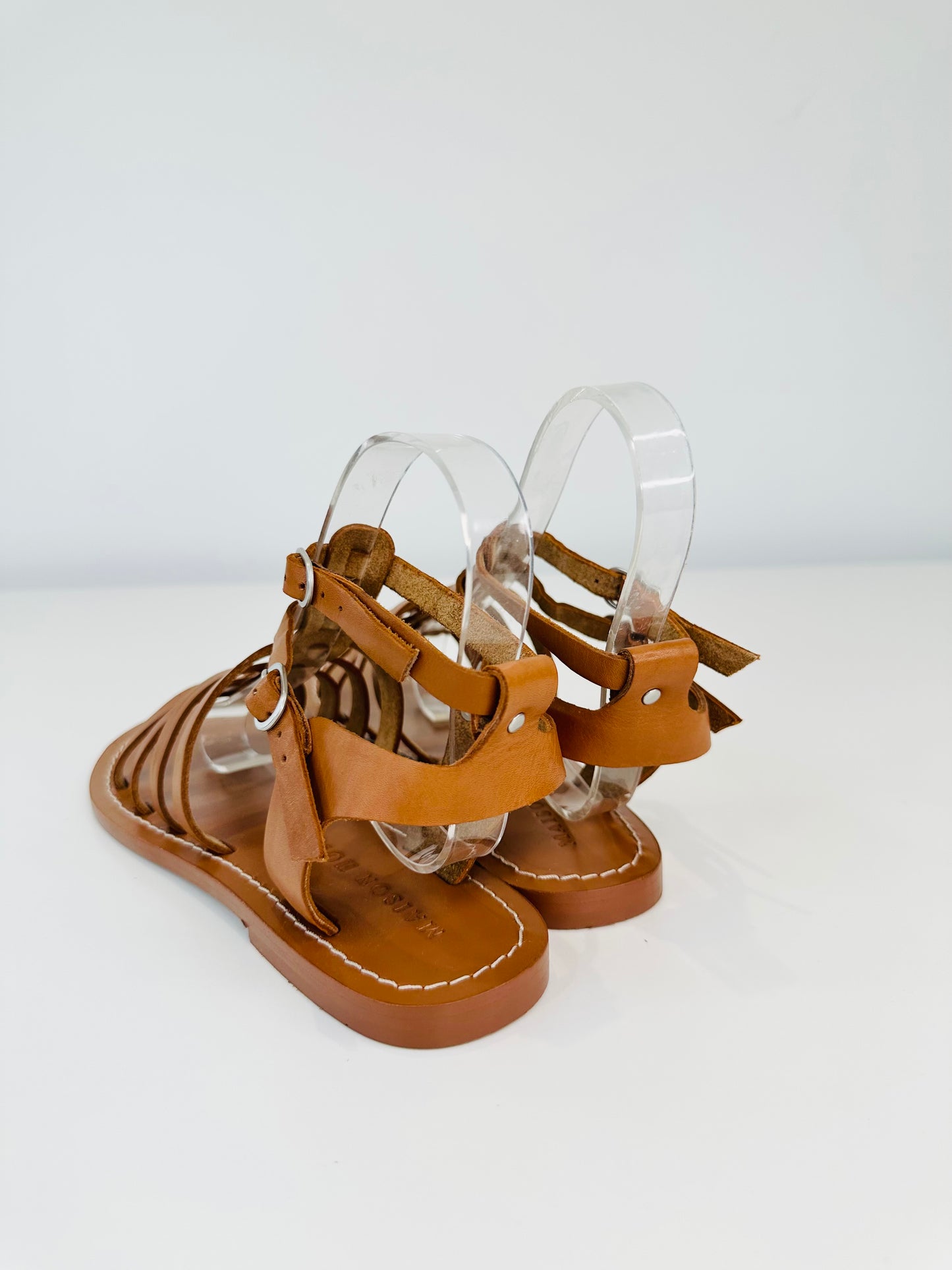 Leather Afrodita Sandals - Size 38