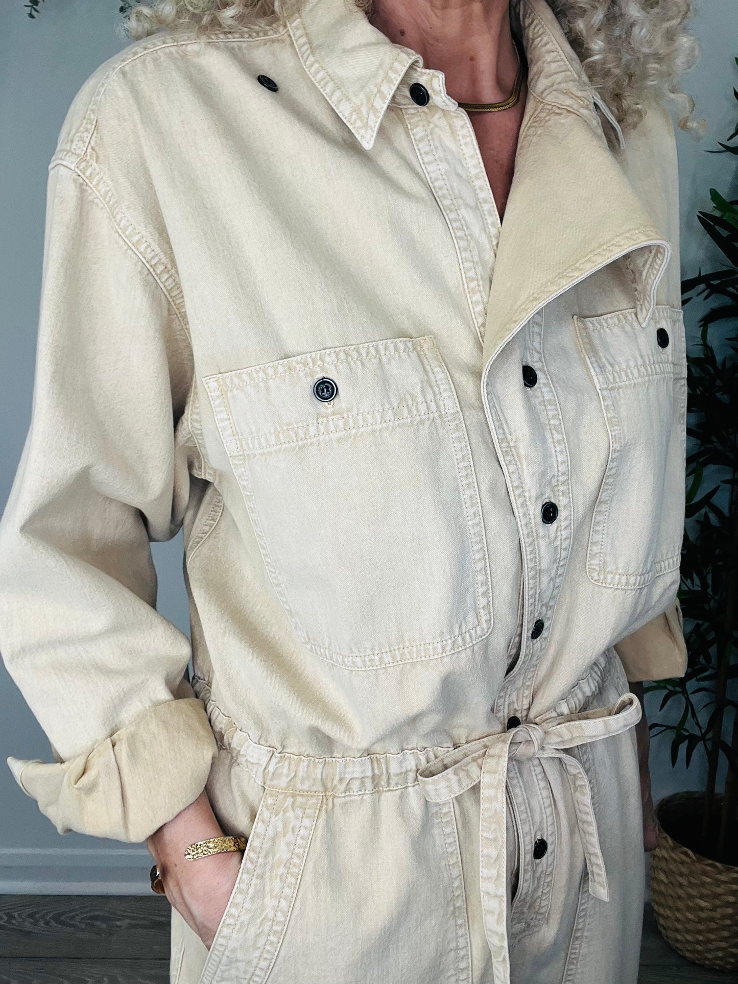 Idany Utility Jumpsuit - Size 38
