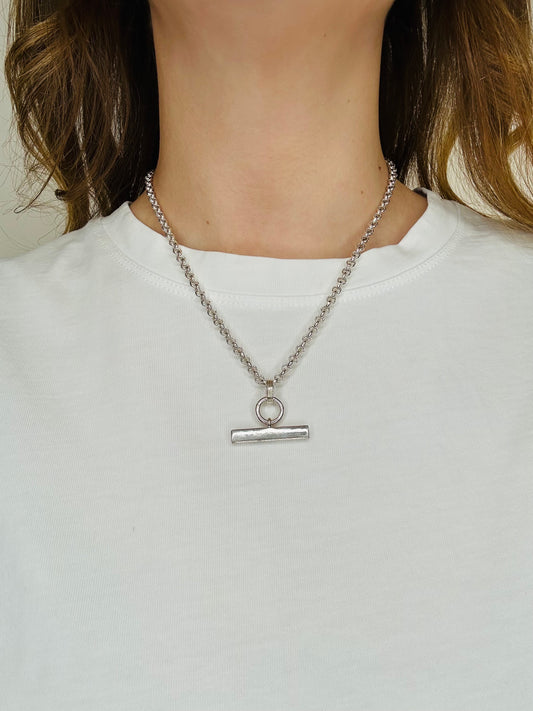Personalised T-bar Necklace