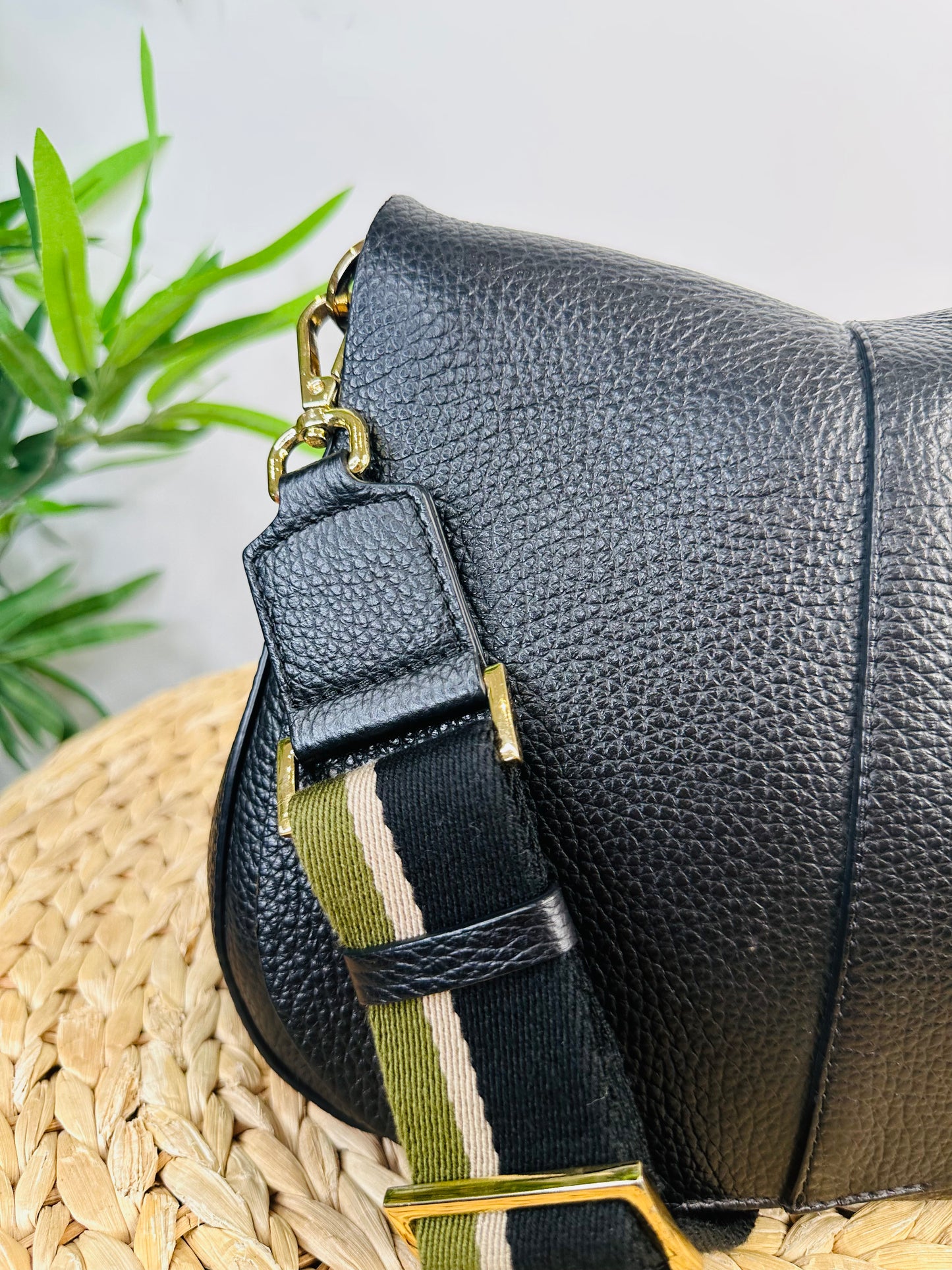 Leather Crossbody Bag