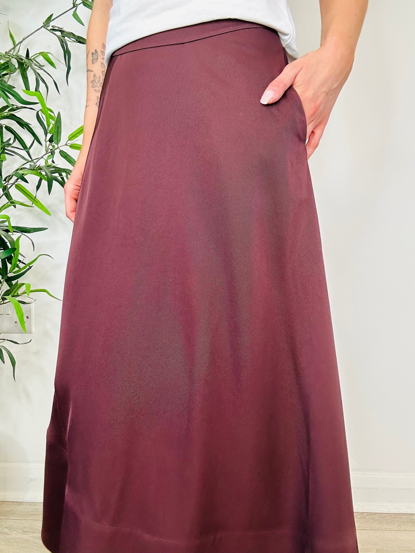 A-line Midi Skirt - Size XS