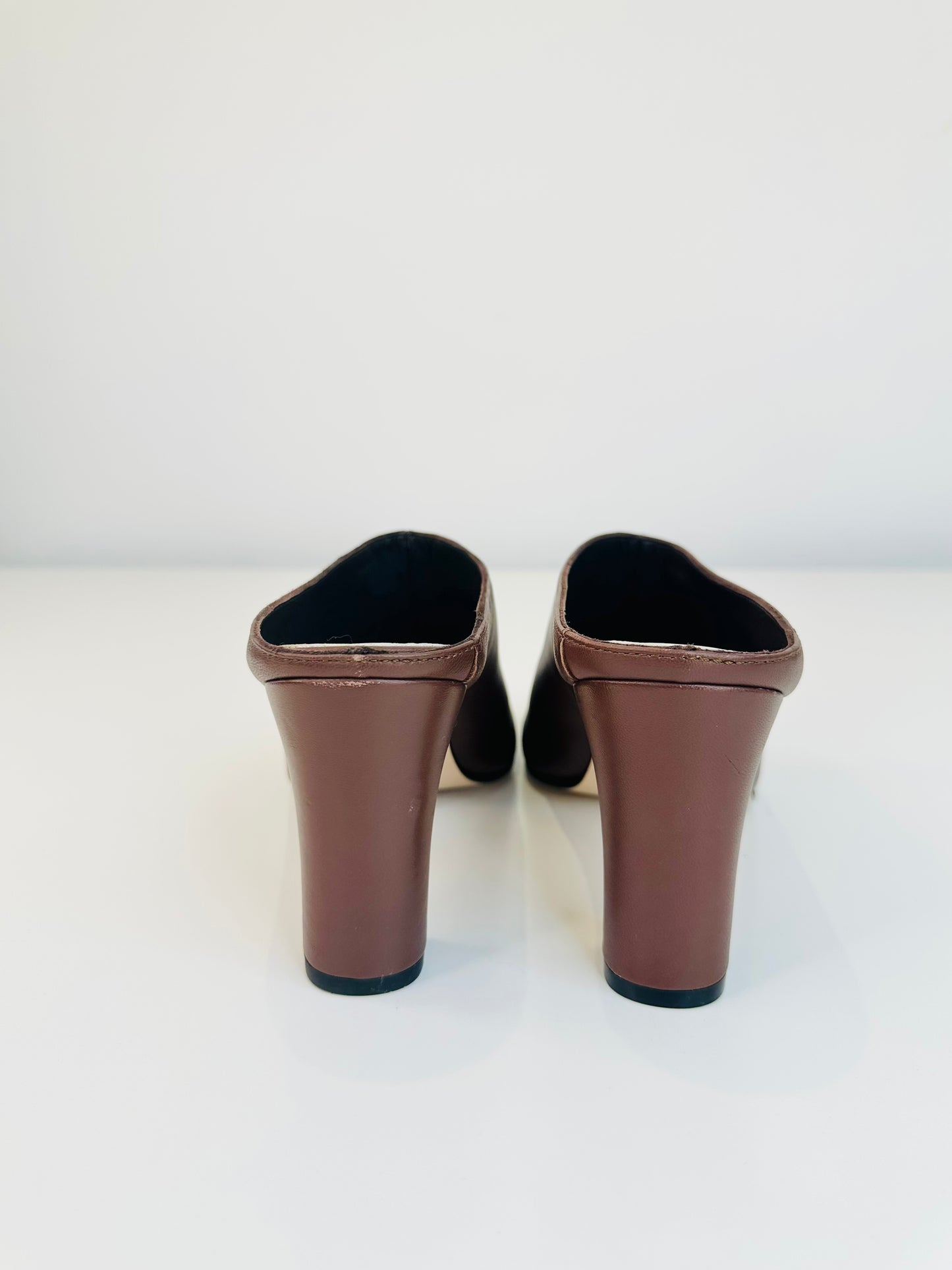 Ashmore Leather Mules - Size 39