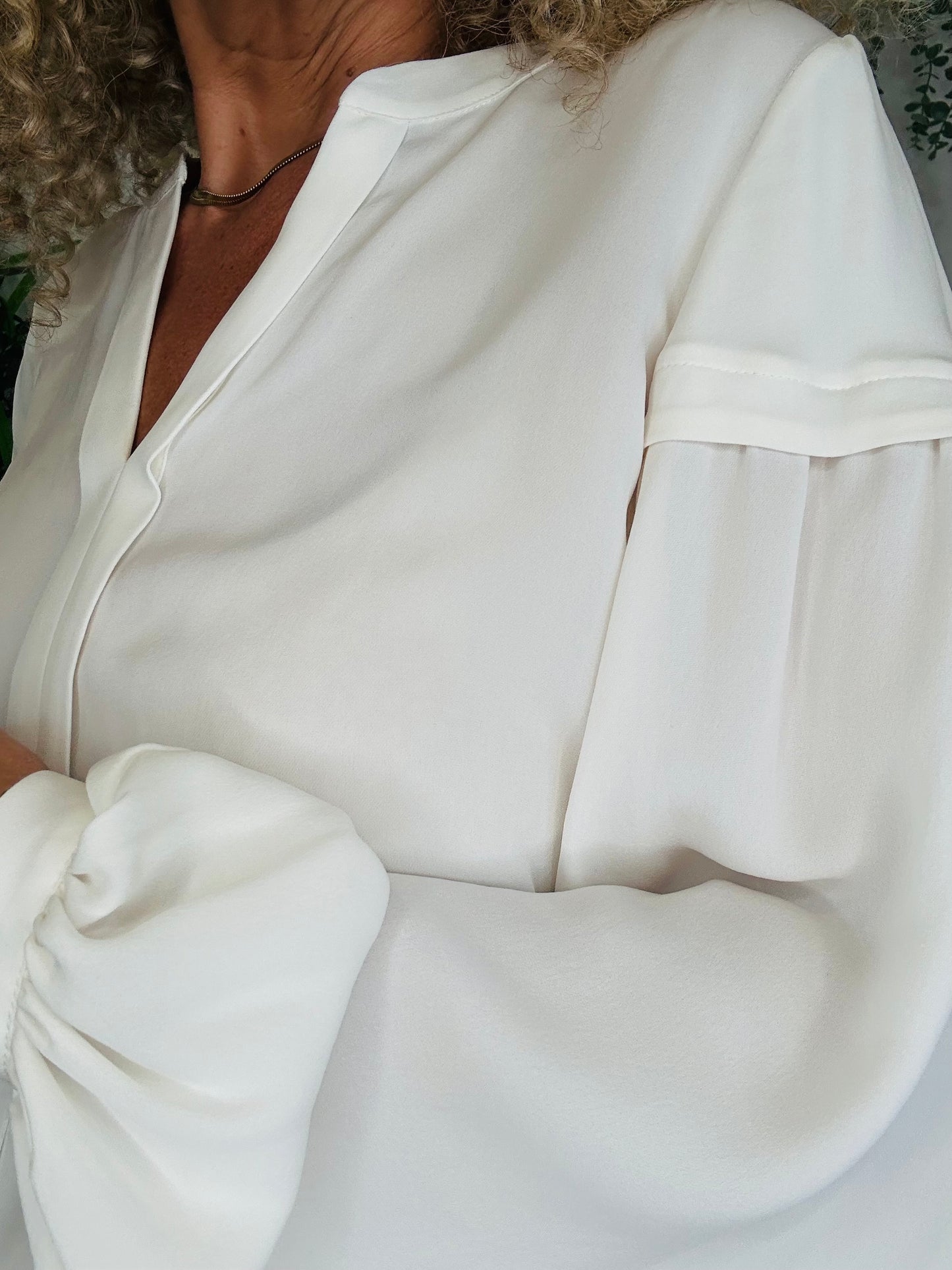 Silk Blouse - Size 8