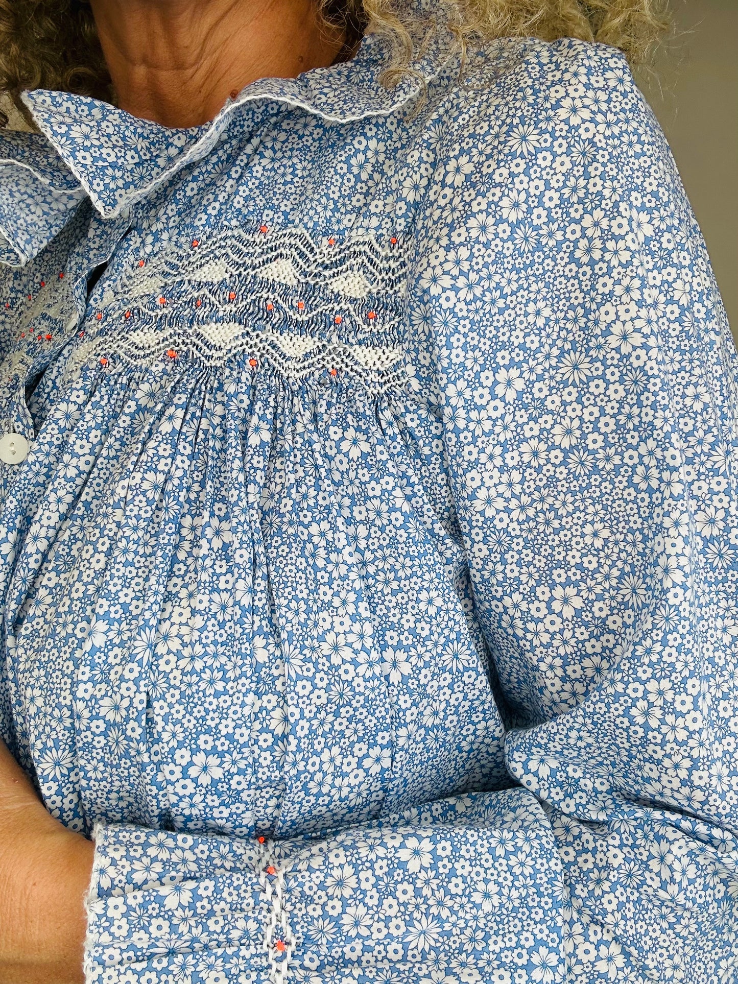 Floral Cotton Shirt - Size S