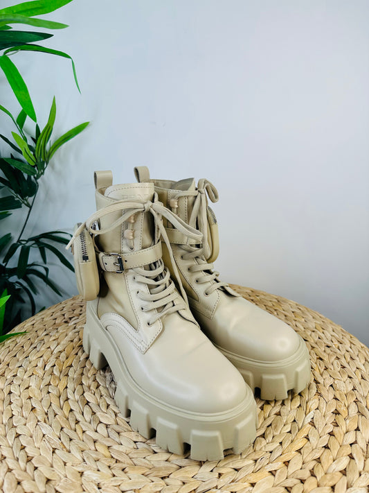 Monolith Leather Boots - Size 38.5