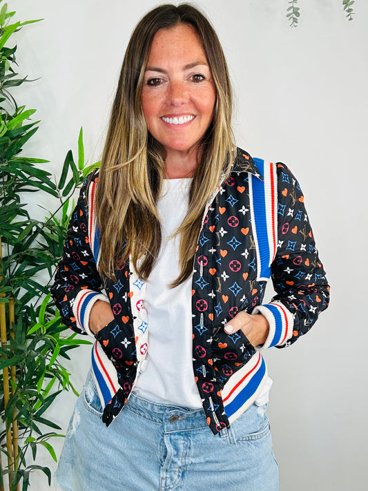 Reversible Monogram Jacket - Size 34