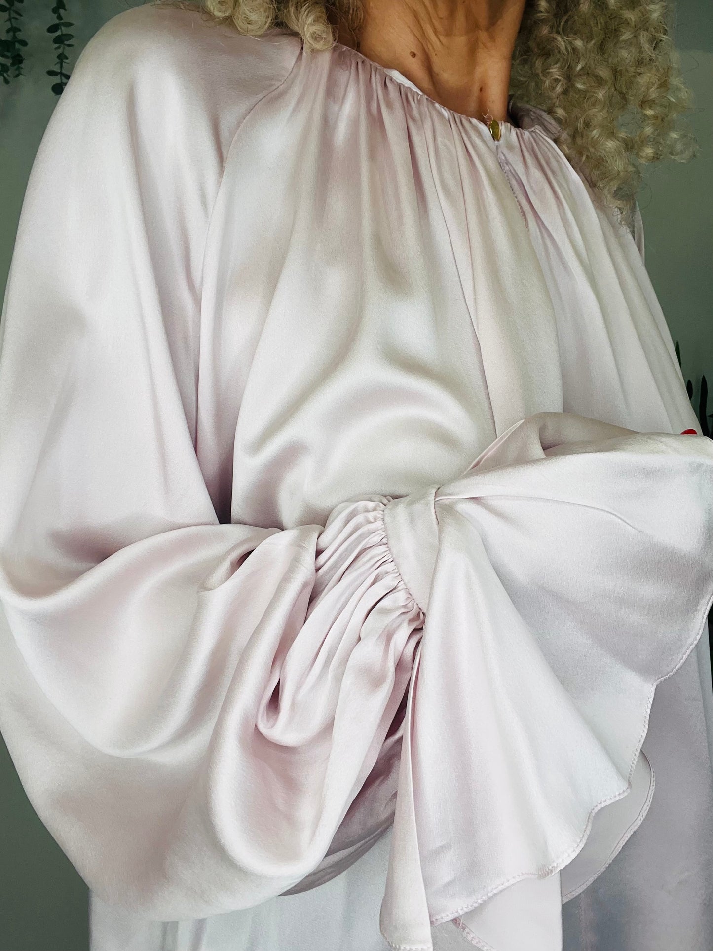 Silk Blouse - Size L
