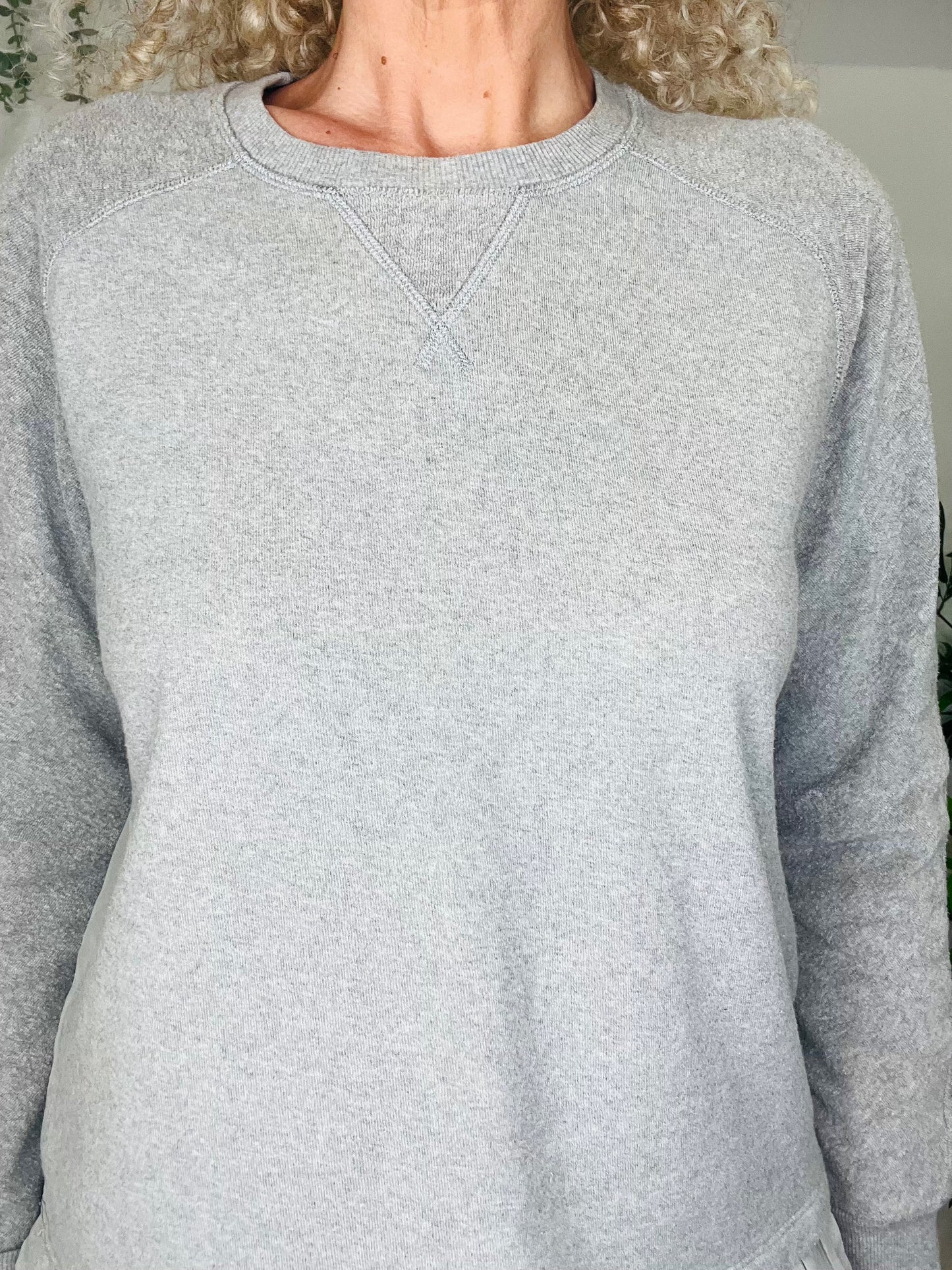 Silk Back Sweatshirt - Size L