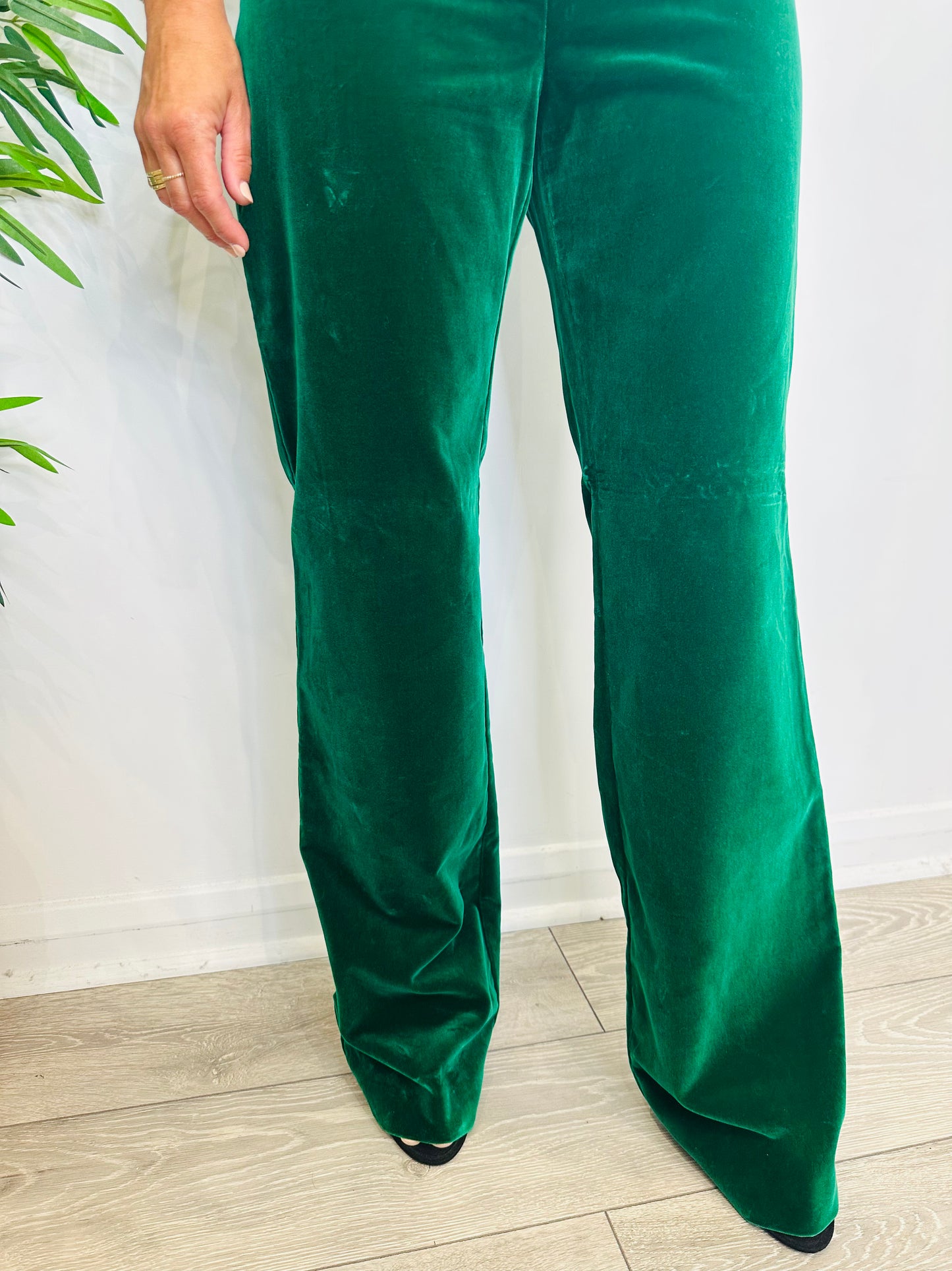 Velvet Trousers - Size 12