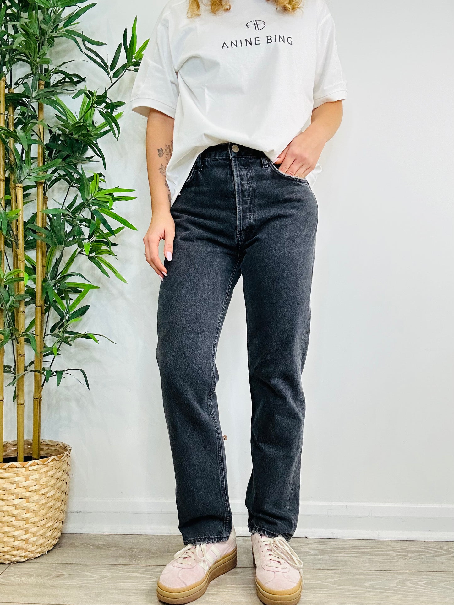 90s Pinch Waist Jeans - Size 26