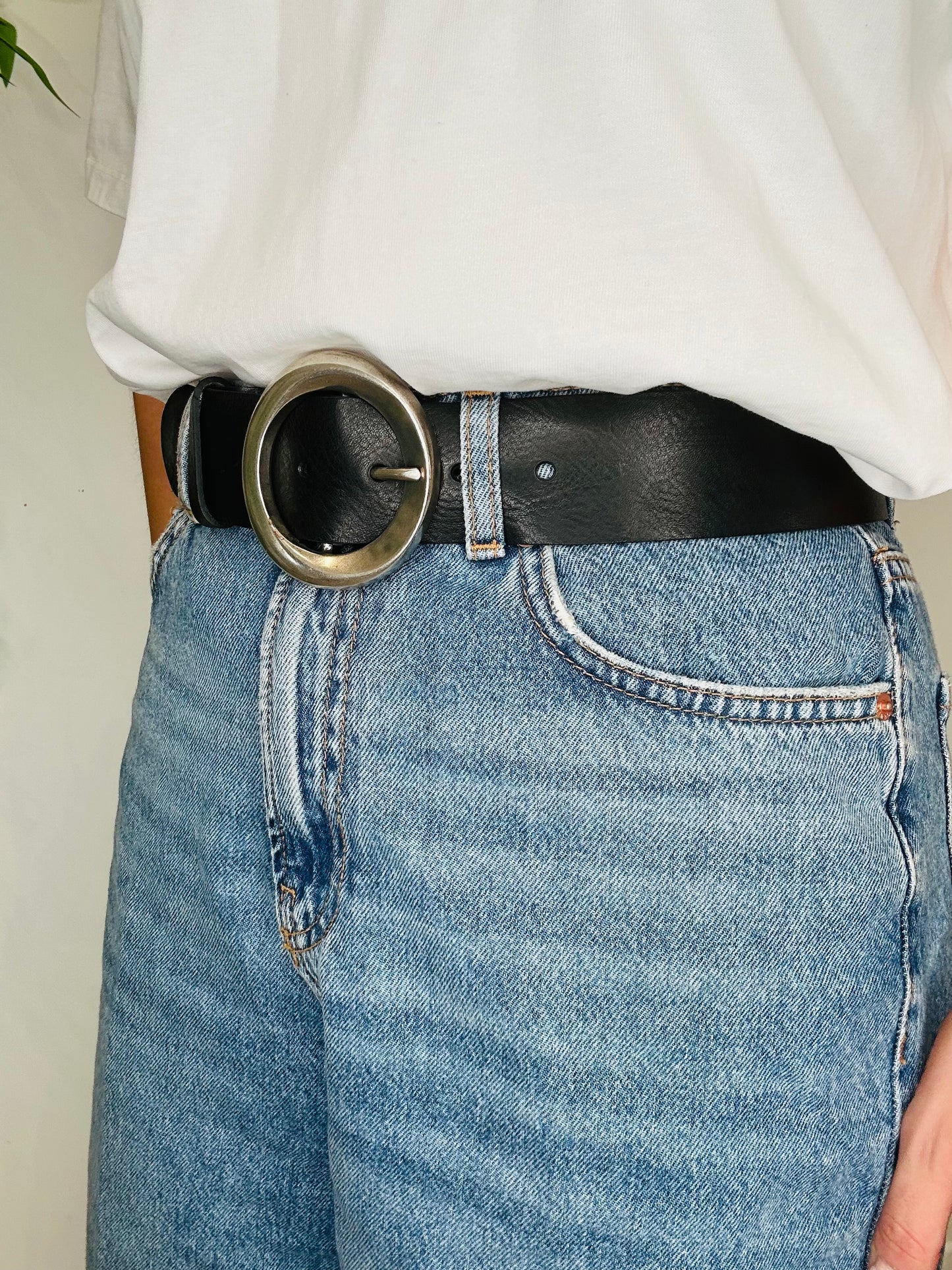 Leather Belt - 80cm