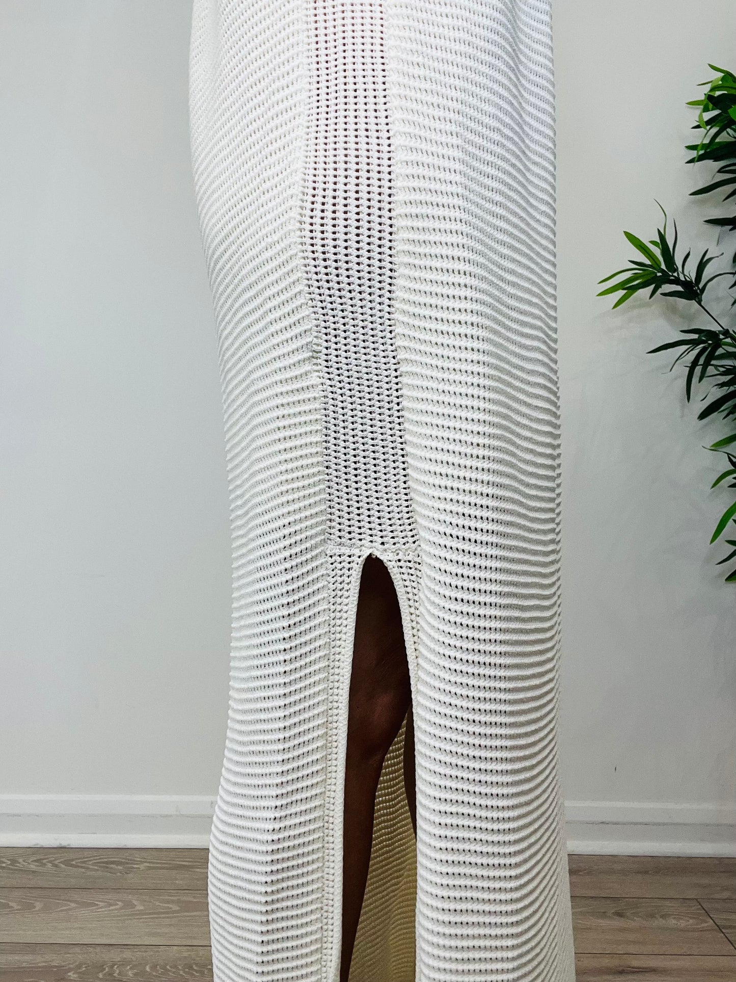 Crochet Maxi Dress - Size L