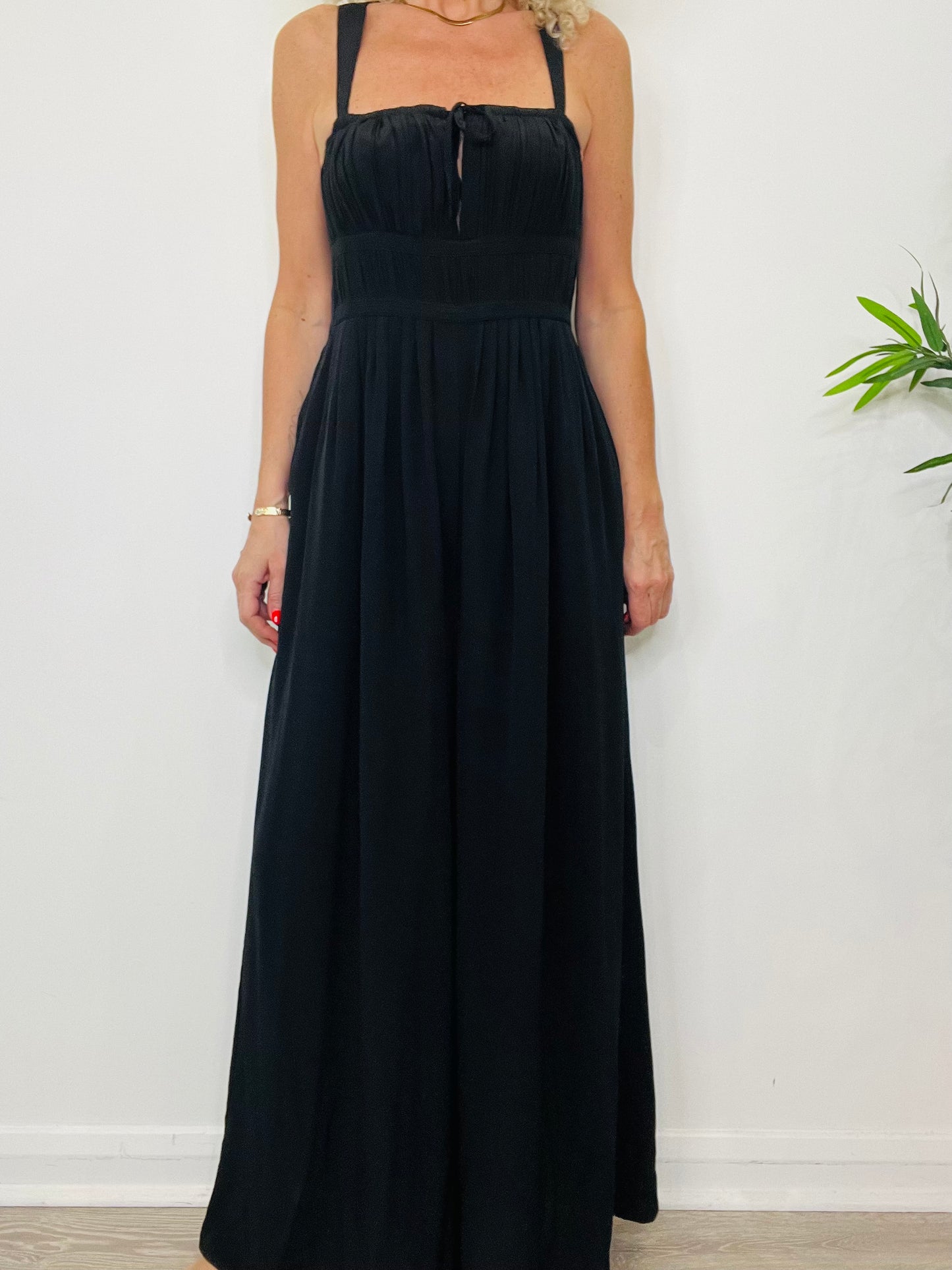 Silk Jumpsuit - Size 12