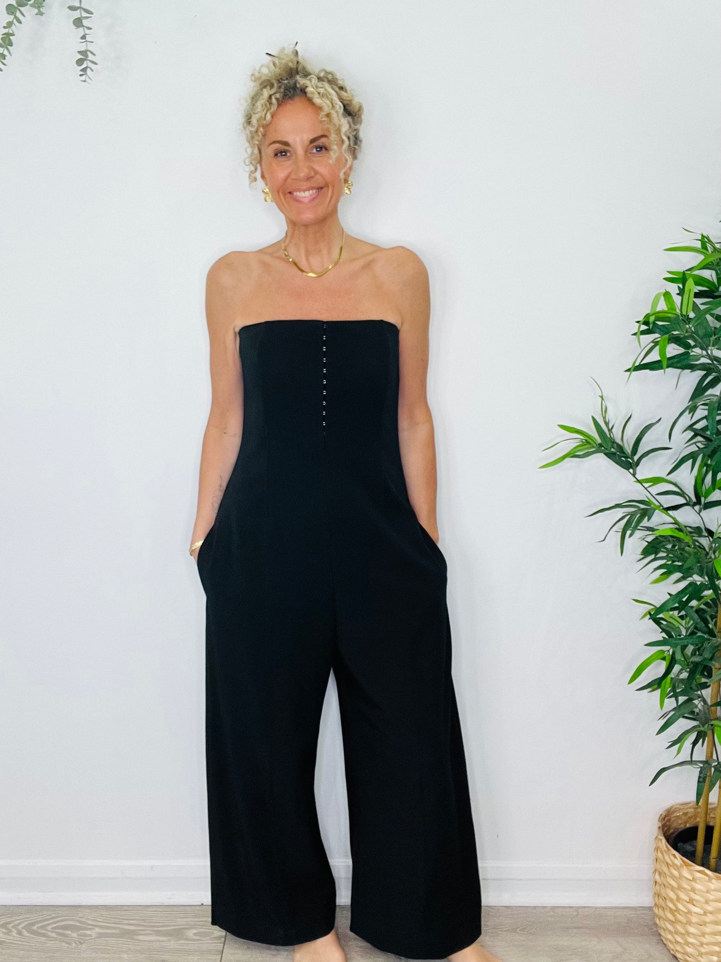 Strapless Jumpsuit - Size 42