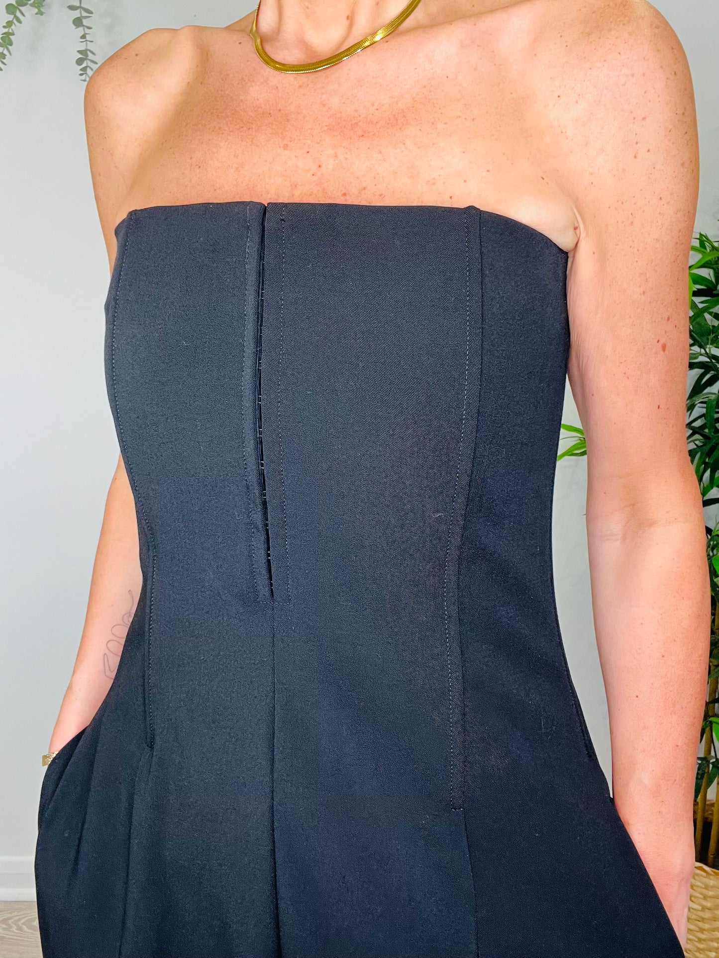 Strapless Jumpsuit - Size 42